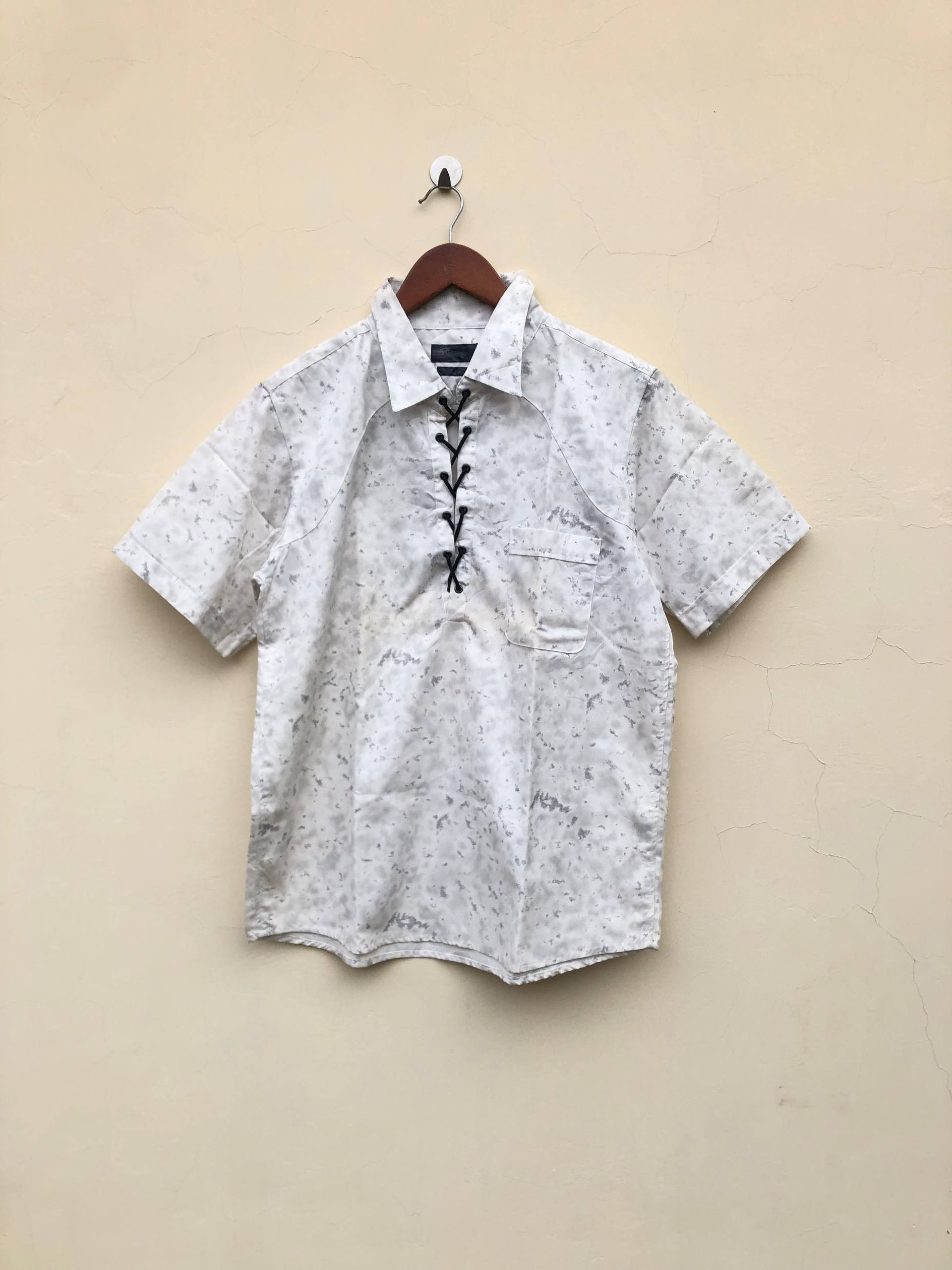 Japanese Brand Movebare Lace Up Vkei Style Y2K Like LGB If six was nine Size US M / EU 48-50 / 2 - 1 Thumbnail