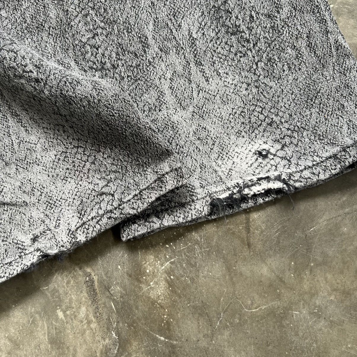 If Six Was Nine 2000s Custom Culture Snake Skin Texture Pants Size US 29 - 7 Thumbnail