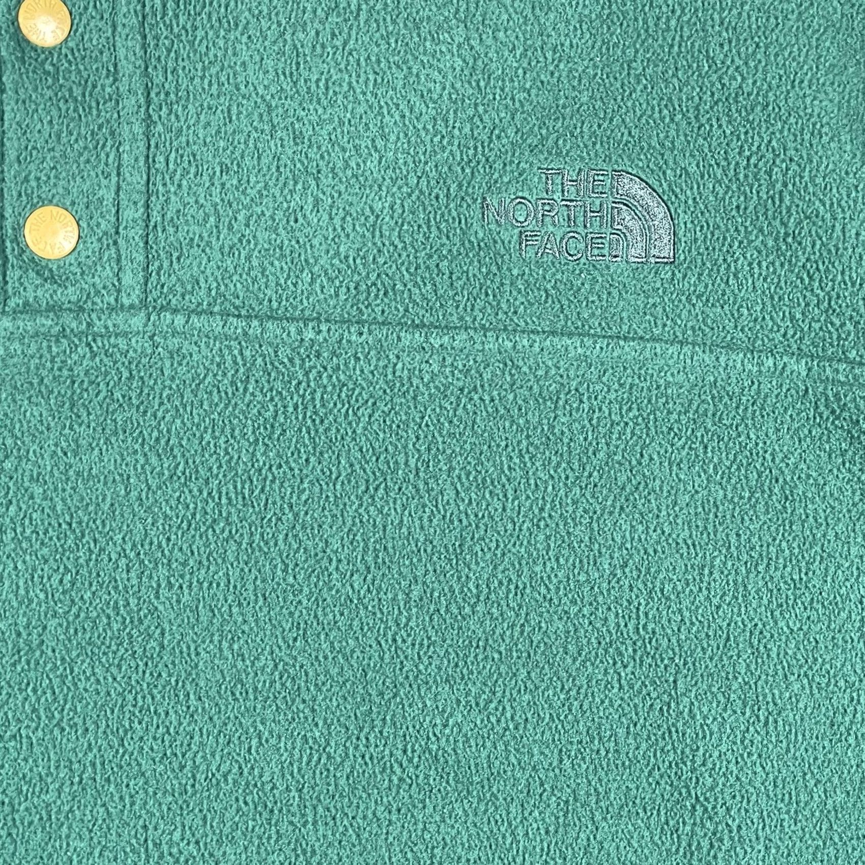 The North Face The North Face Jacket Mens XL Green Fleece Snap Pullover Outdoor Hiking Size US XL / EU 56 / 4 - 4 Thumbnail