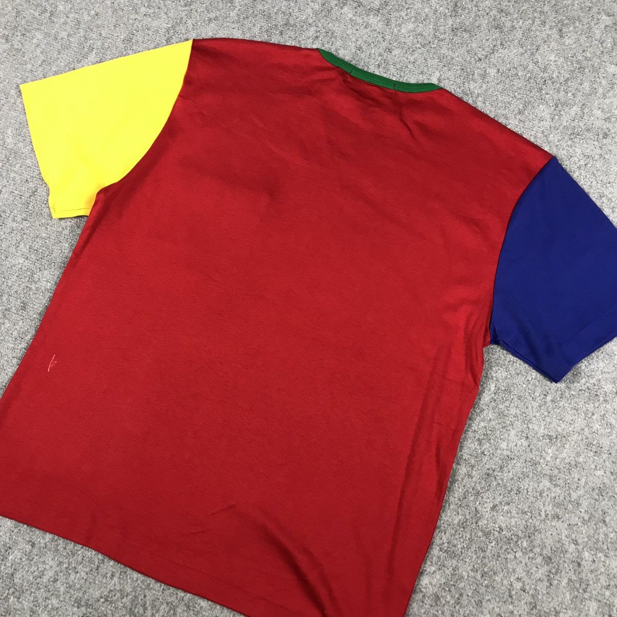 Polo Ralph Lauren × Vintage 🔥POLO RALPH LAUREN SINGLE POCKET MULTI COLOUR TSHIRT Size US M / EU 48-50 / 2 - 7 Thumbnail