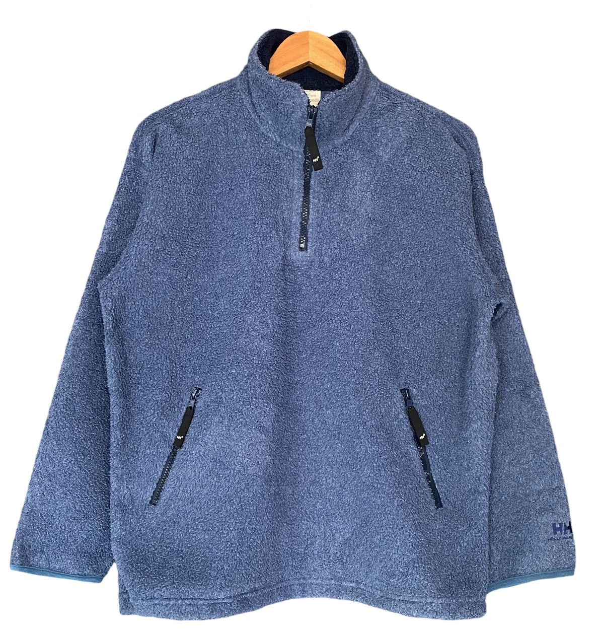 Helly Hansen Vtg🔥HELLY HANSEN Fleece Sweatshirt Half Zip (M) Size US M / EU 48-50 / 2 - 1 Thumbnail