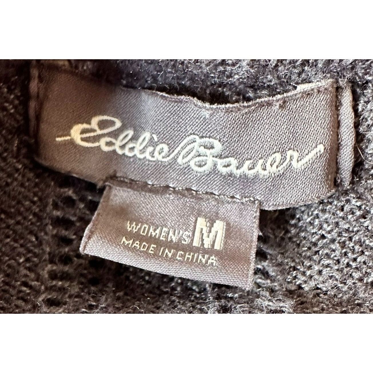 Eddie Bauer VTG Eddie Bauer Cardigan Medium Sweater Charcoal Gray Front Size M / US 6-8 / IT 42-44 - 11 Thumbnail