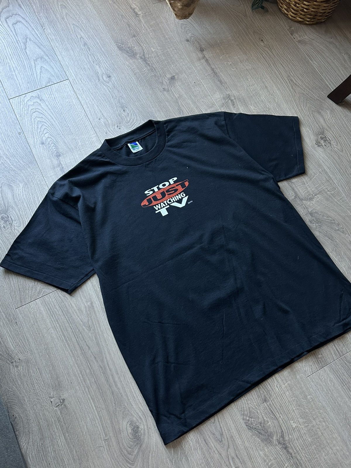 Other Vintage 90's SEGA Channel Stop Watching TV Tee Single Stitch Size US L / EU 52-54 / 3 - 8 Thumbnail