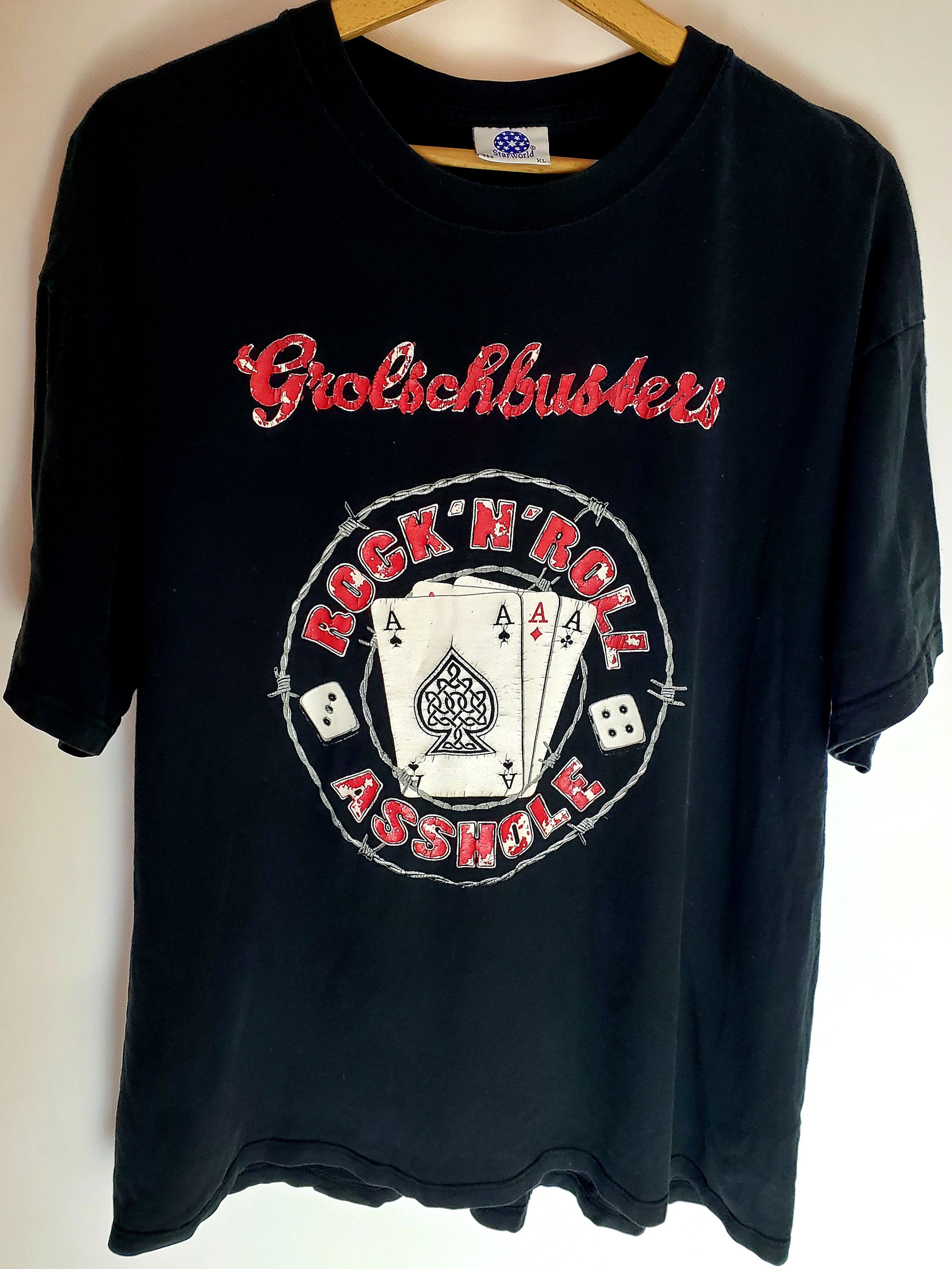 Band Tees × Vintage Vintage 90 Bastard Rock 'n' Roll Asshole Tshirt size Xl Size US XL / EU 56 / 4 - 2 Thumbnail