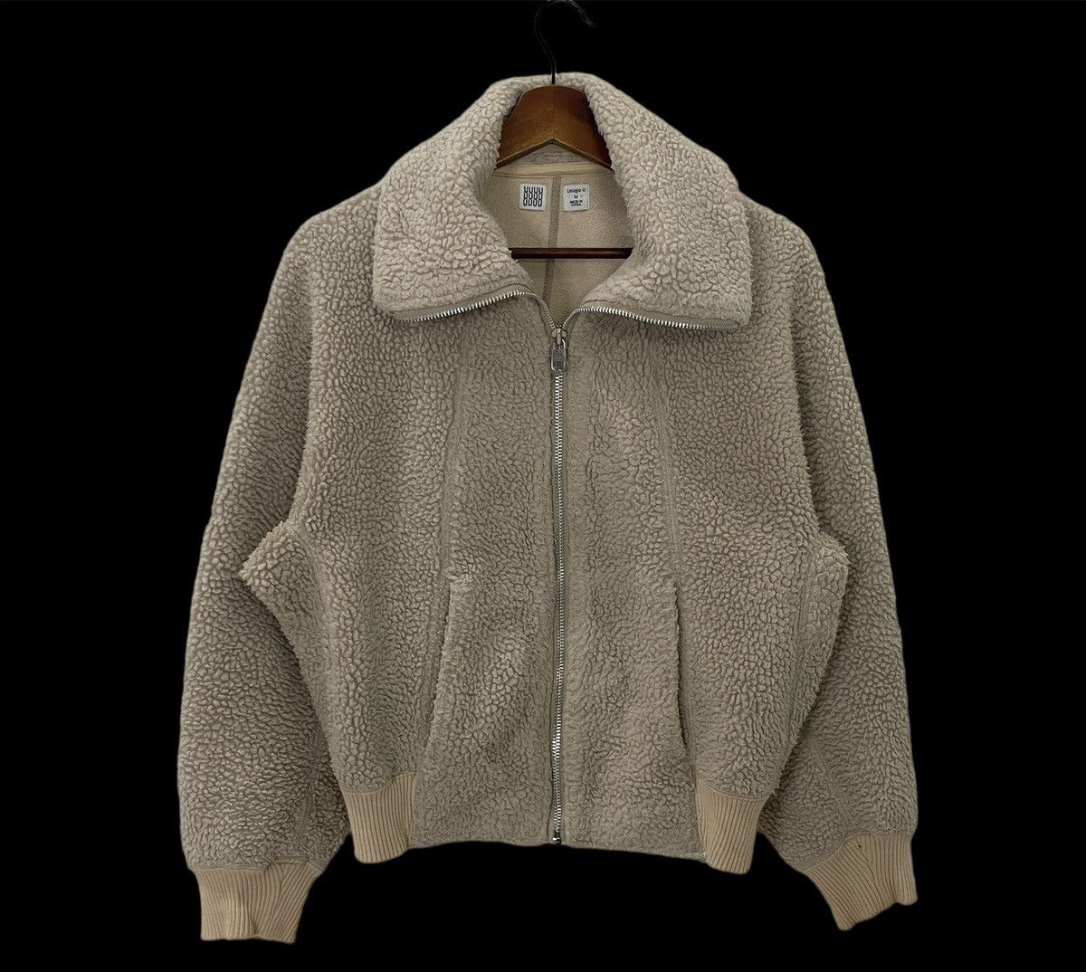 Lemaire × Uniqlo Vintage Lemaire X Uniqlo Sherpa Fleece Jacket Size US M / EU 48-50 / 2 - 1 Thumbnail
