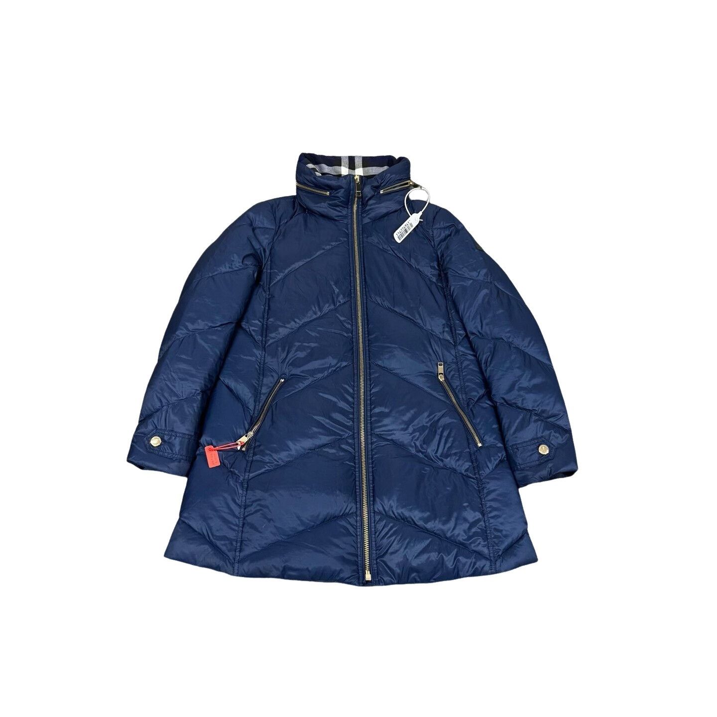 Burberry Burberry V-Quilted High Neck Down Jacket Size S Size S / US 4 / IT 40 - 1 Thumbnail