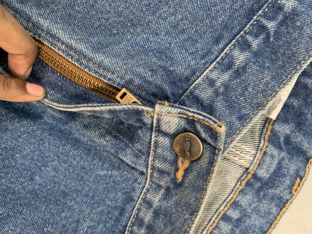 Carhartt Vintage Carhartt B73 DST distressed double knee denim Size US 42 / EU 58 - 5 Thumbnail