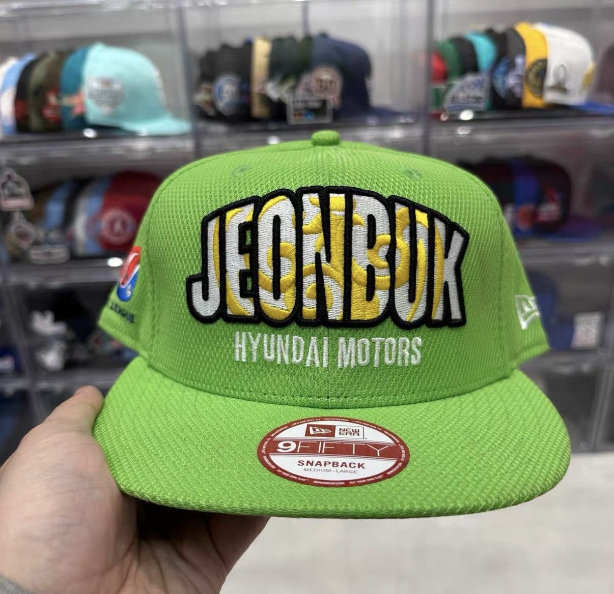 New Era New Era K-League Jeonbuk Hyundai Motors Baseball Cap J32 Size ONE SIZE - 2 Thumbnail
