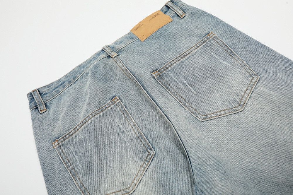Japanese Brand × Jean American style distressed men's flared jeans Size US 32 / EU 48 - 5 Thumbnail
