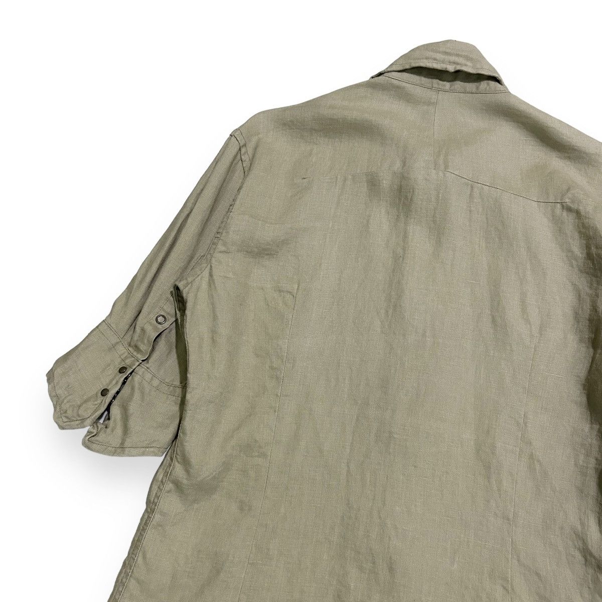 FranCisT MOR.K.S 1990s Francisf Mor.K.S - Beige Work Shirt Size US M / EU 48-50 / 2 - 9 Thumbnail