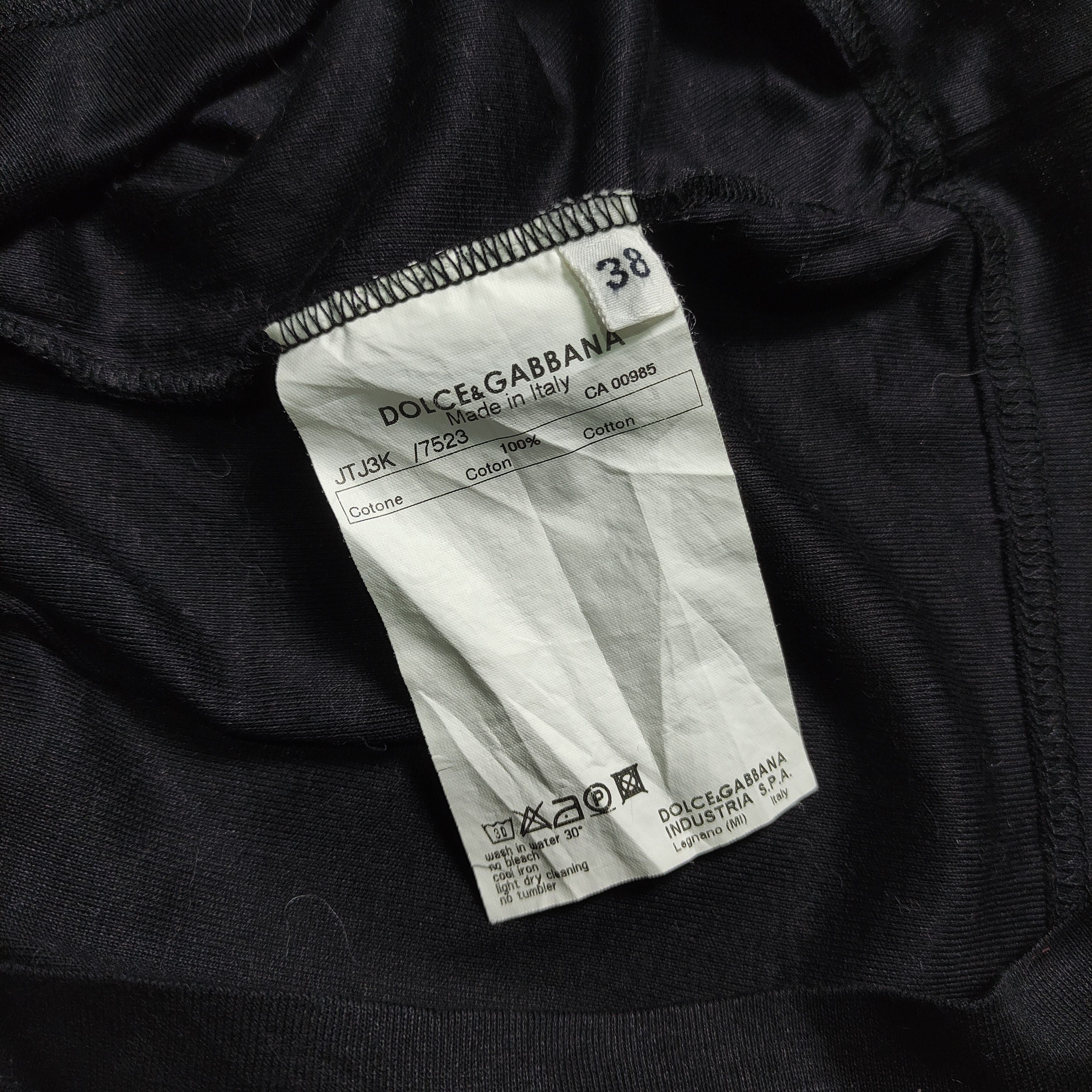 Dolce & Gabbana × Vintage Dolce and Gabbana crop tank top Size XS / US 0-2 / IT 36-38 - 7 Thumbnail