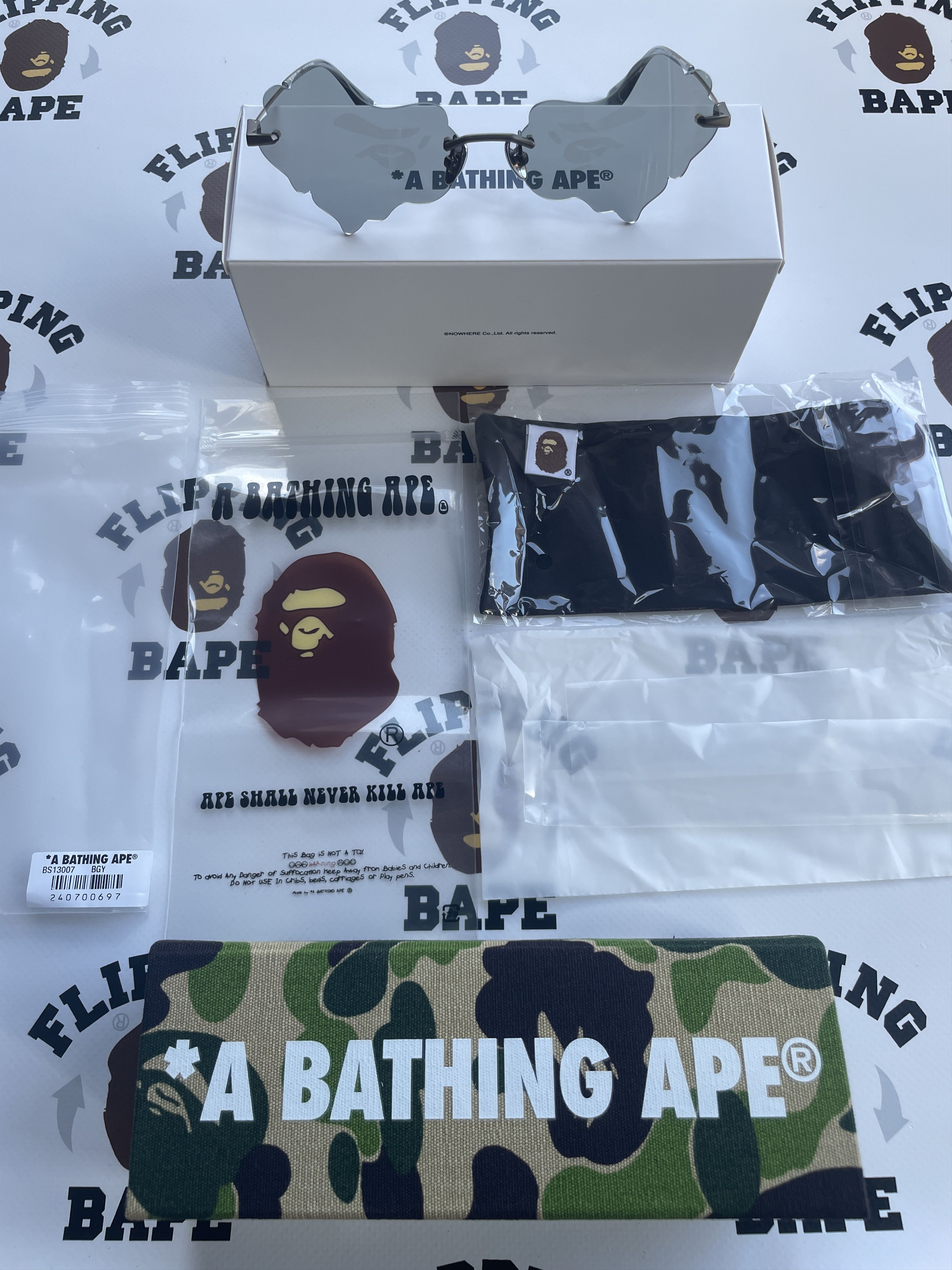 Bape BAPE SUNGLASSES #16 Size ONE SIZE - 13 Thumbnail