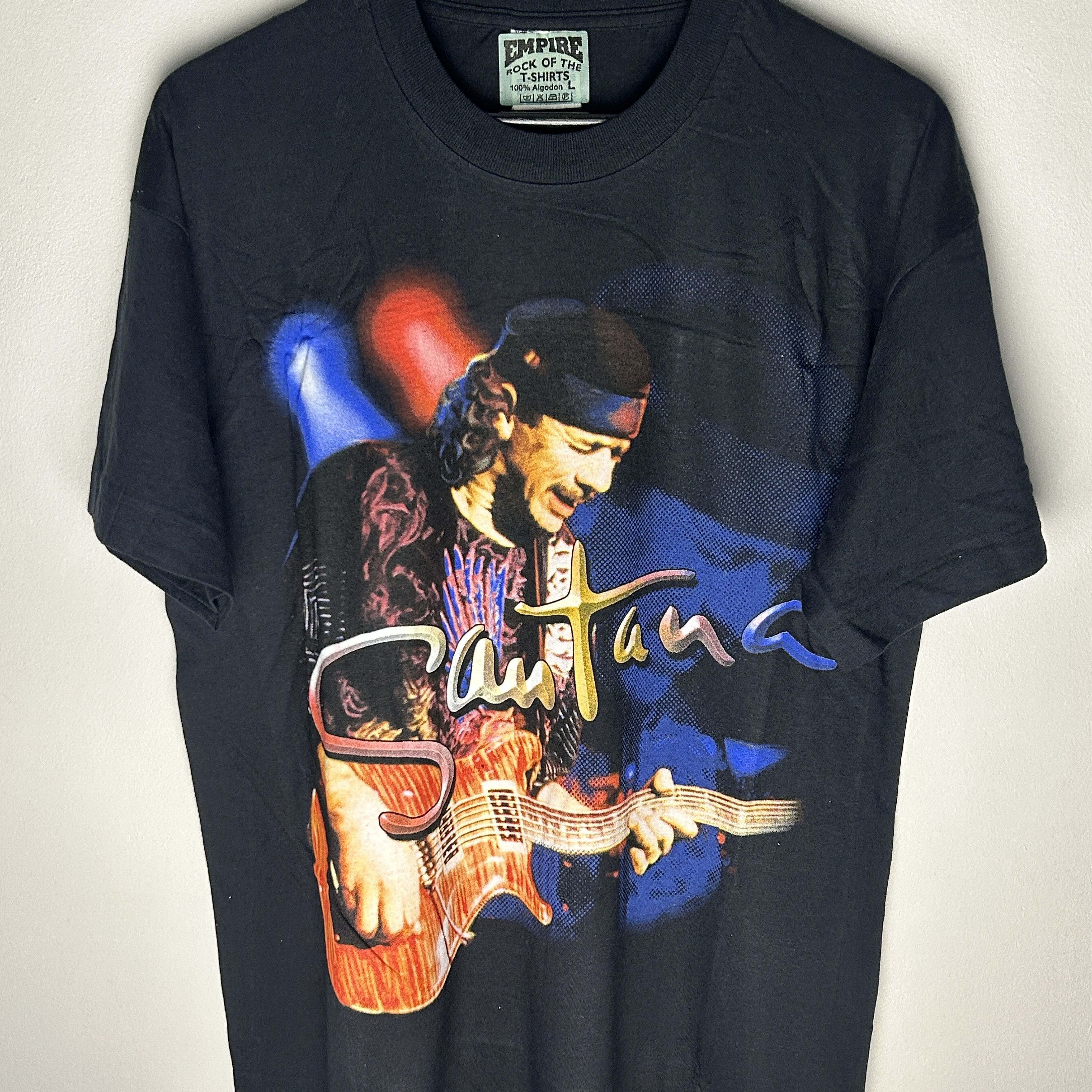 Band Tees Vintage Santana 90’s Band T-shirt Size US L / EU 52-54 / 3 - 3 Thumbnail
