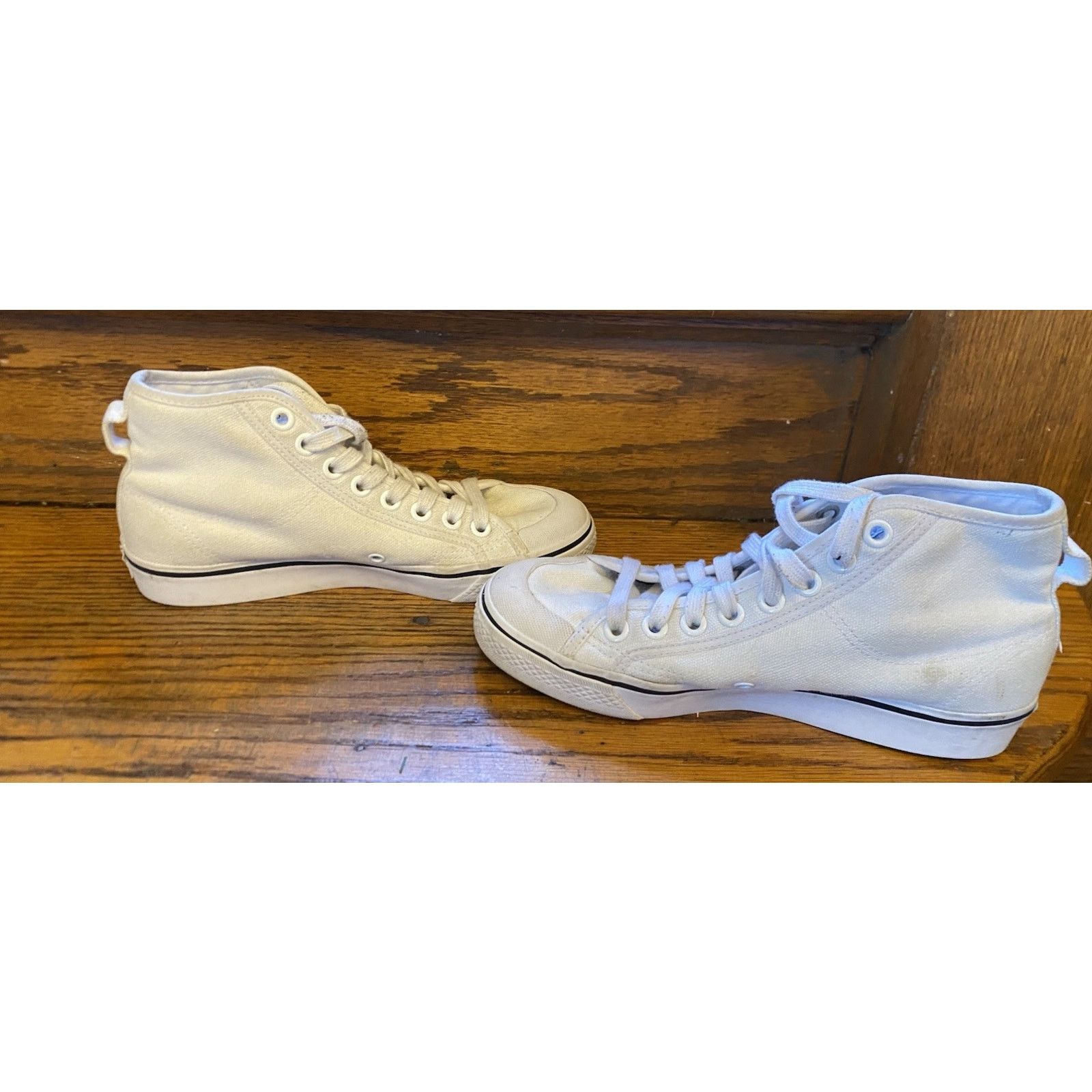 Adidas Adidas Originals High Cloud WHITE/BLACK Mens 6, Women’s 8 Size US 6 / EU 39 - 5 Thumbnail