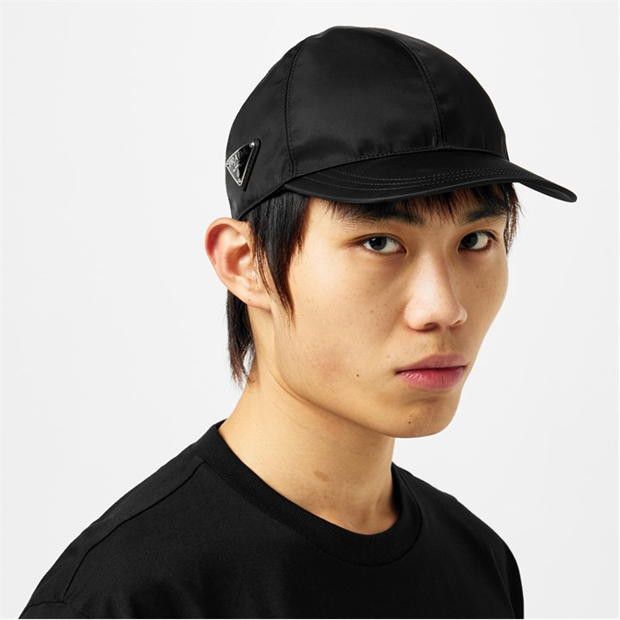 Prada Men'S Logo Re-Nylon Baseball Cap Size ONE SIZE - 2 Thumbnail