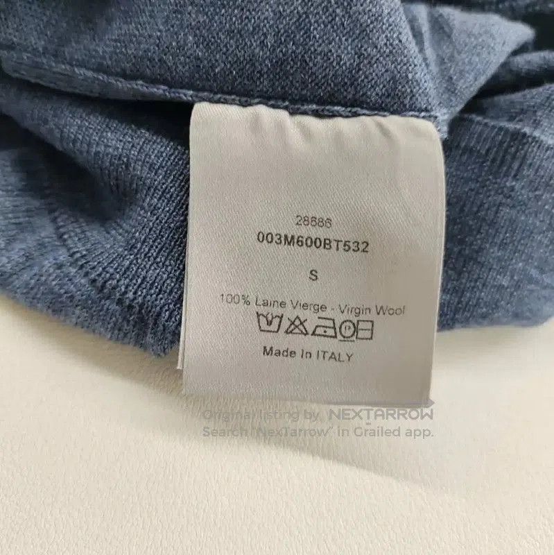 Dior Dior Navy Wool Sweater for Women . Size S / US 4 / IT 40 - 4 Thumbnail