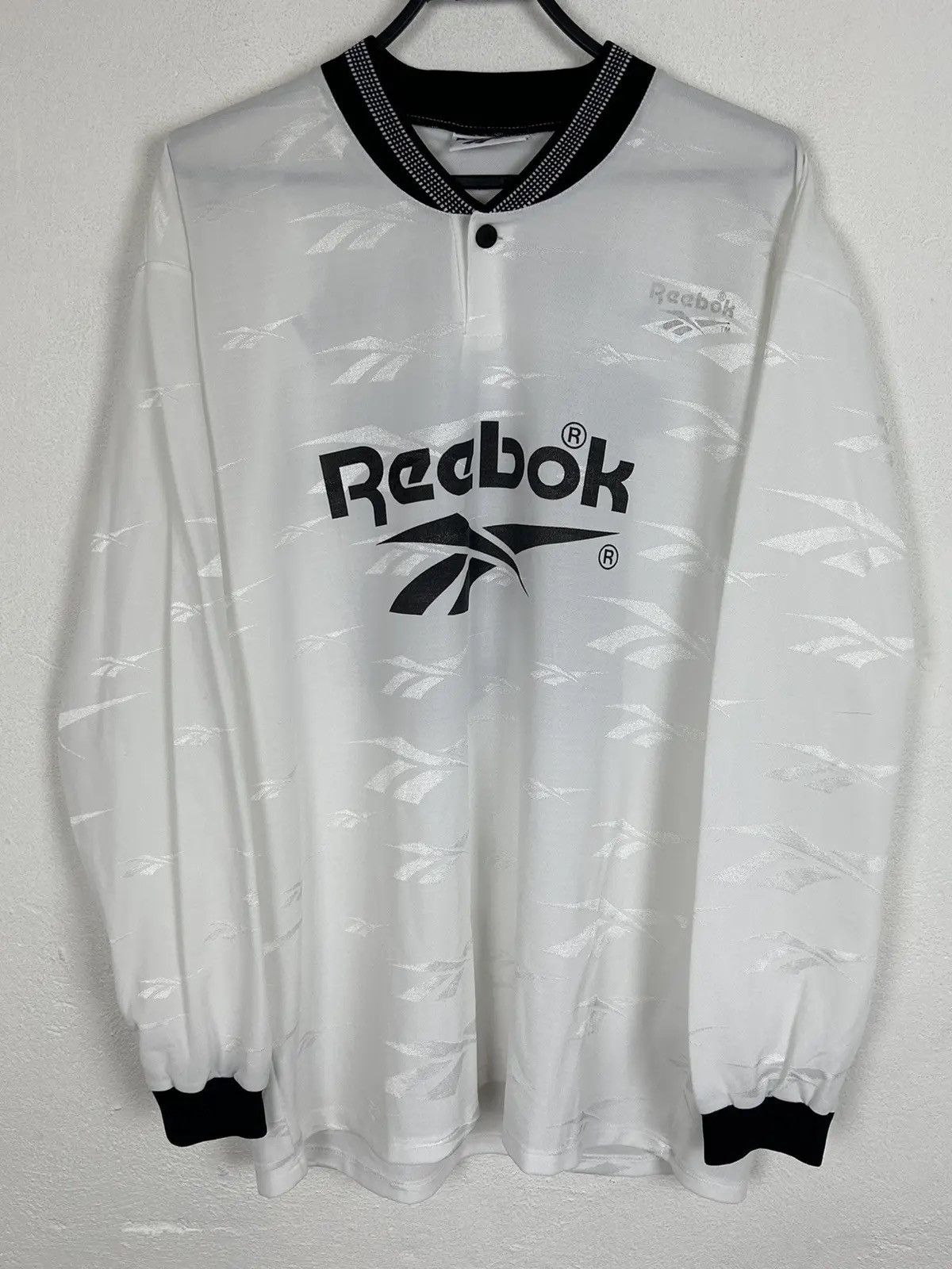 Reebok 90s Vintage Reebok x Jürgen Klinsmann #18 Long Sleeve Jersey Size US XL / EU 56 / 4 - 2 Thumbnail