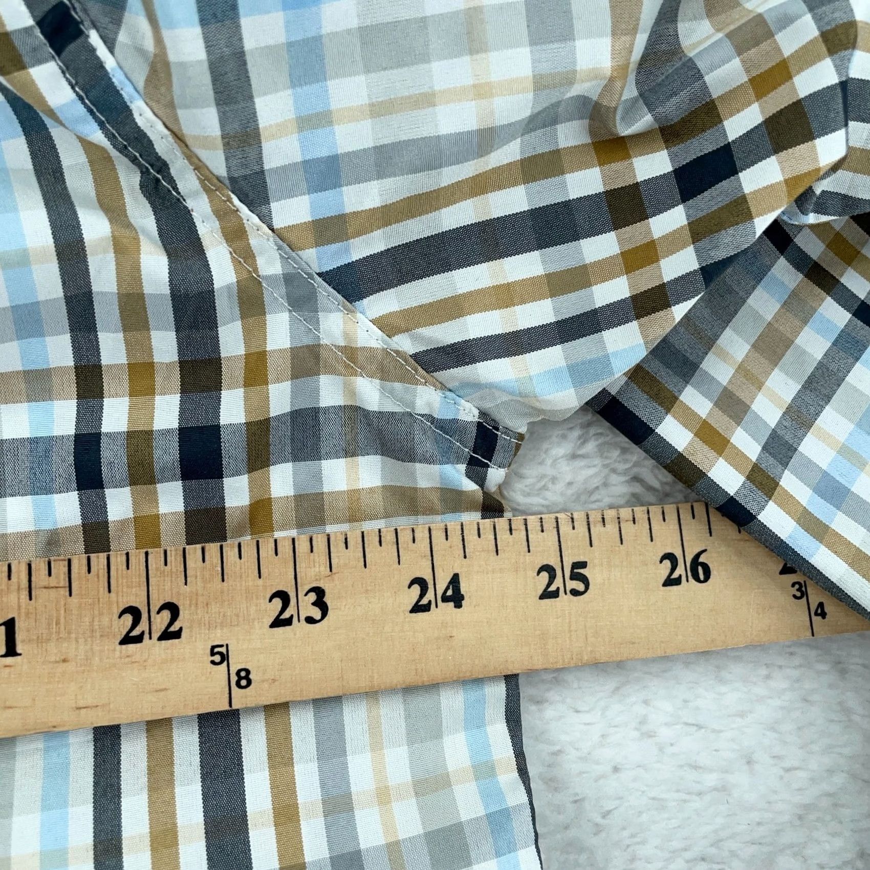 ExOfficio Ex Officio Shirt Mens L Multicolor Plaid Insect Shield Regular Fit Collared Button Up Size US L / EU 52-54 / 3 - 6 Thumbnail