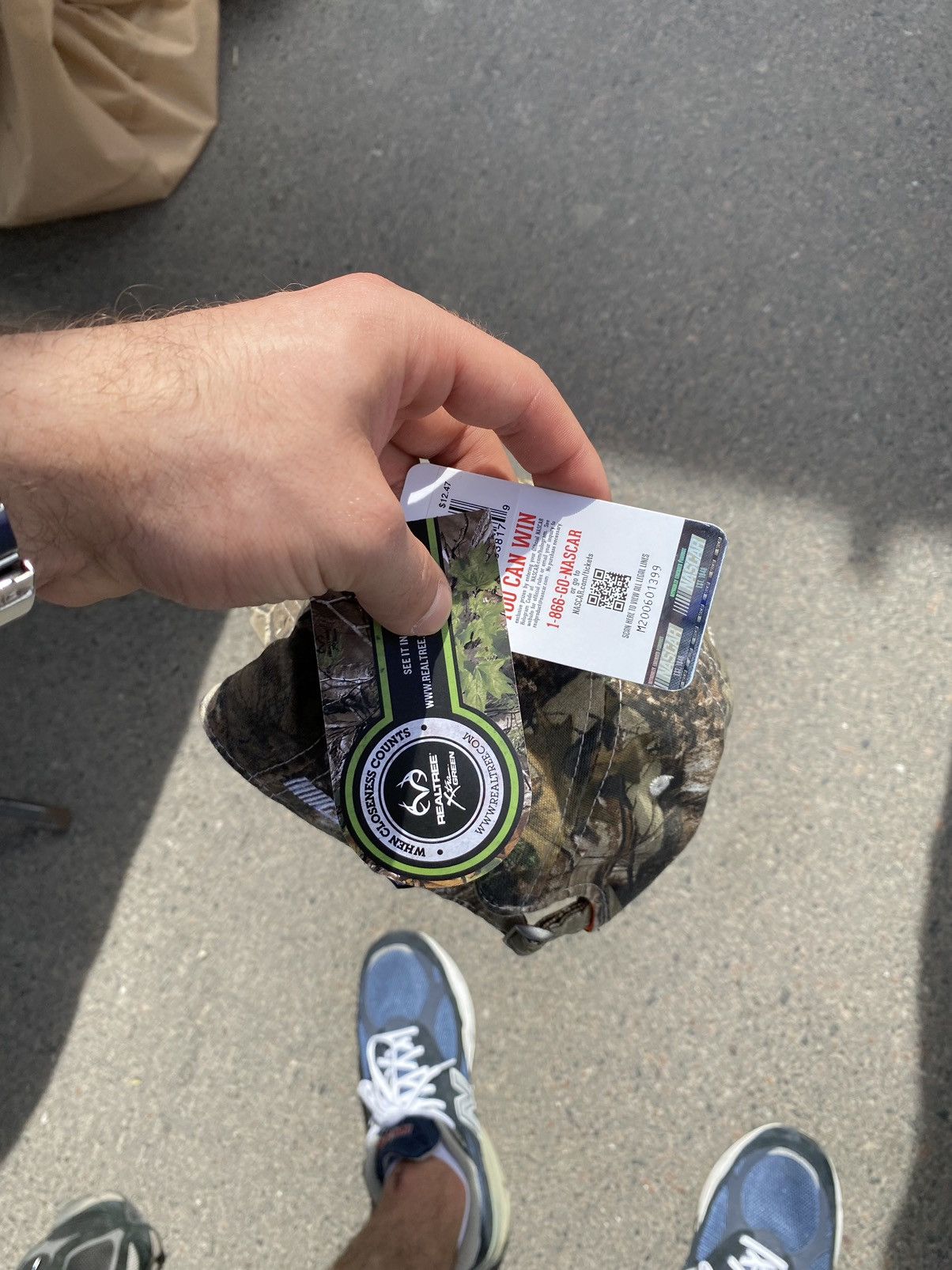 NASCAR × Realtree NASCAR Realtree Distressed Racing Hat Cap Size ONE SIZE - 7 Thumbnail