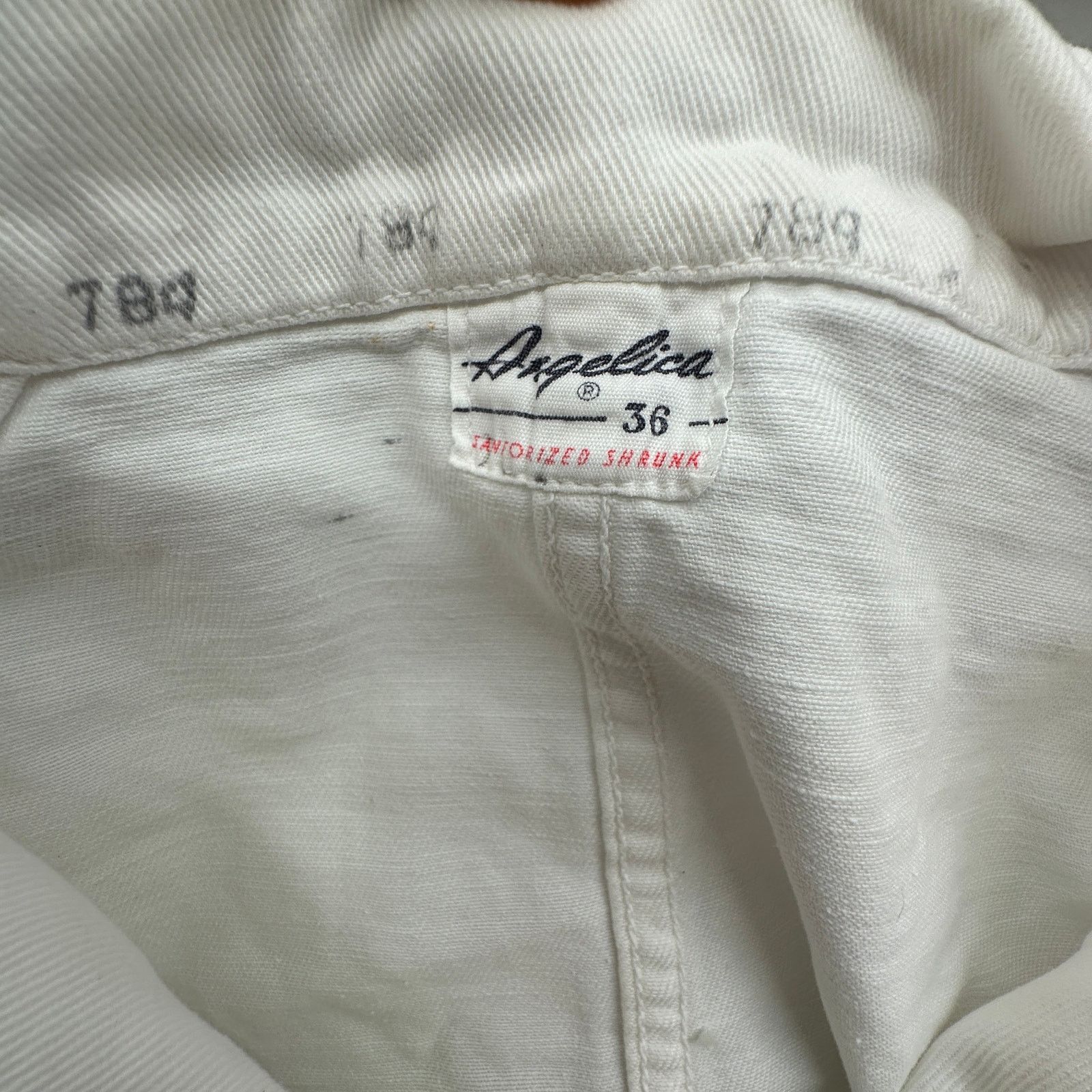 Other Vintage Angelica Sanforized Shrunk Doctor Lab Coat Womens 36 Size M / US 6-8 / IT 42-44 - 3 Thumbnail