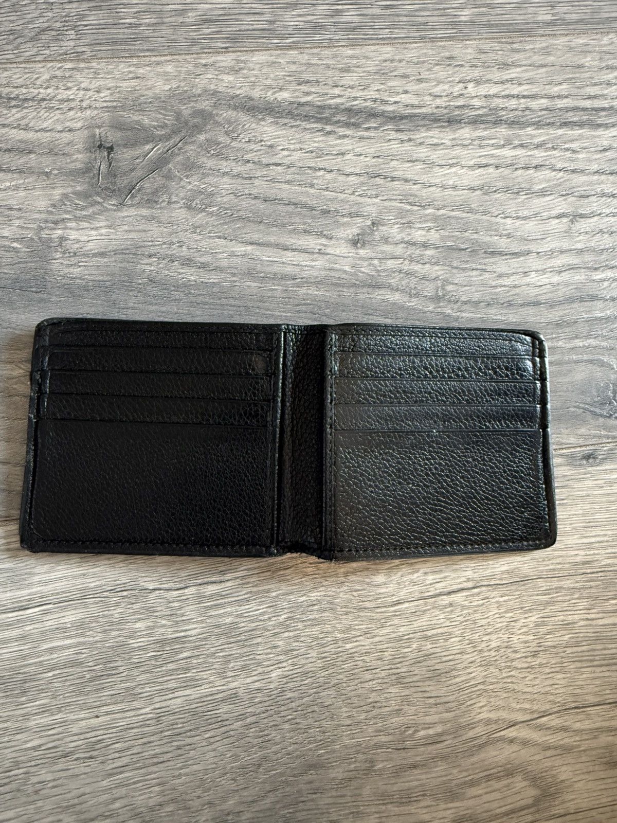 Gucci Gucci Logo Stripe Leather Bifold Wallet Size ONE SIZE - 3 Thumbnail