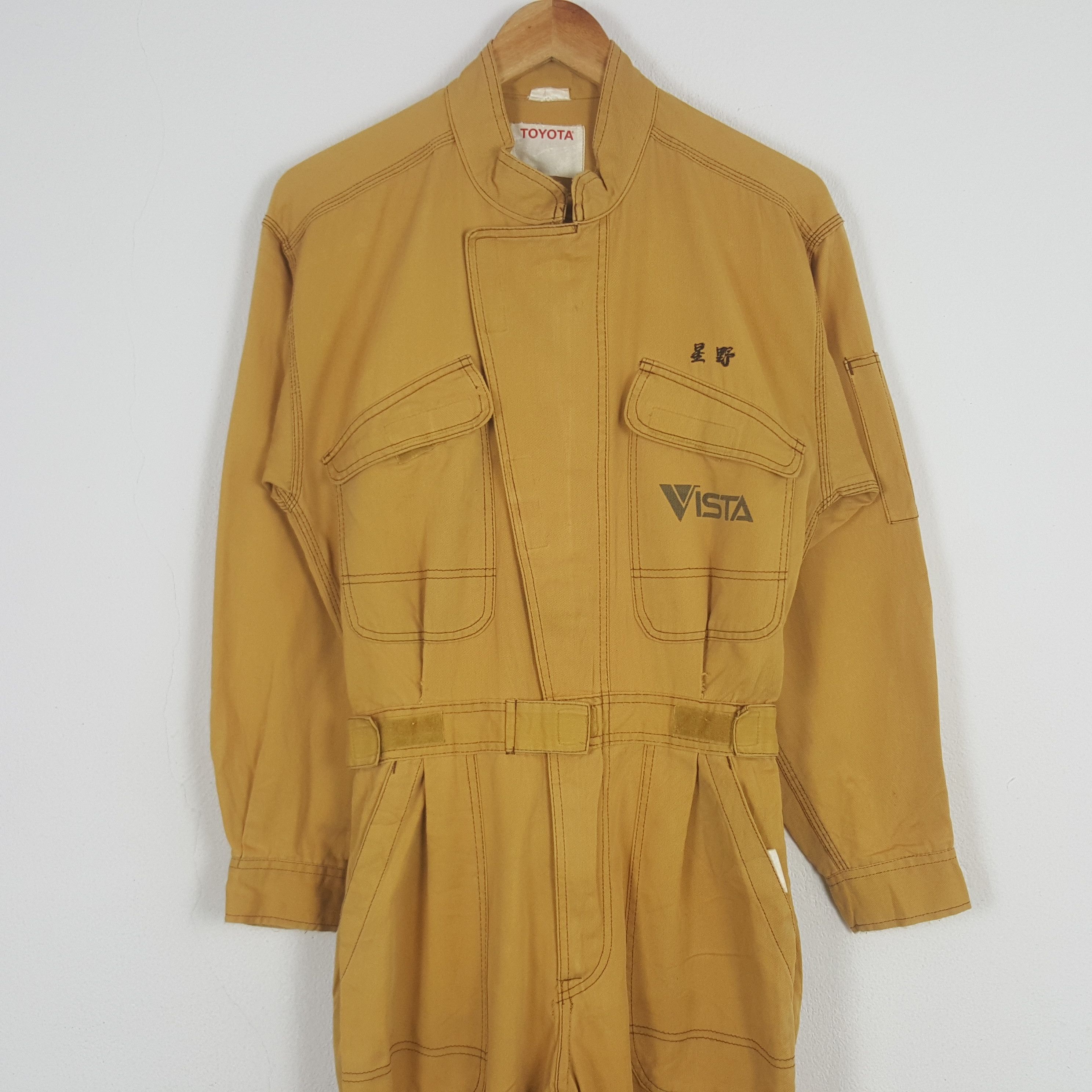 Japanese Brand Vintage Toyota Japanese Racing Worker Coverall Jacket RR17 Size US S / EU 44-46 / 1 - 5 Thumbnail