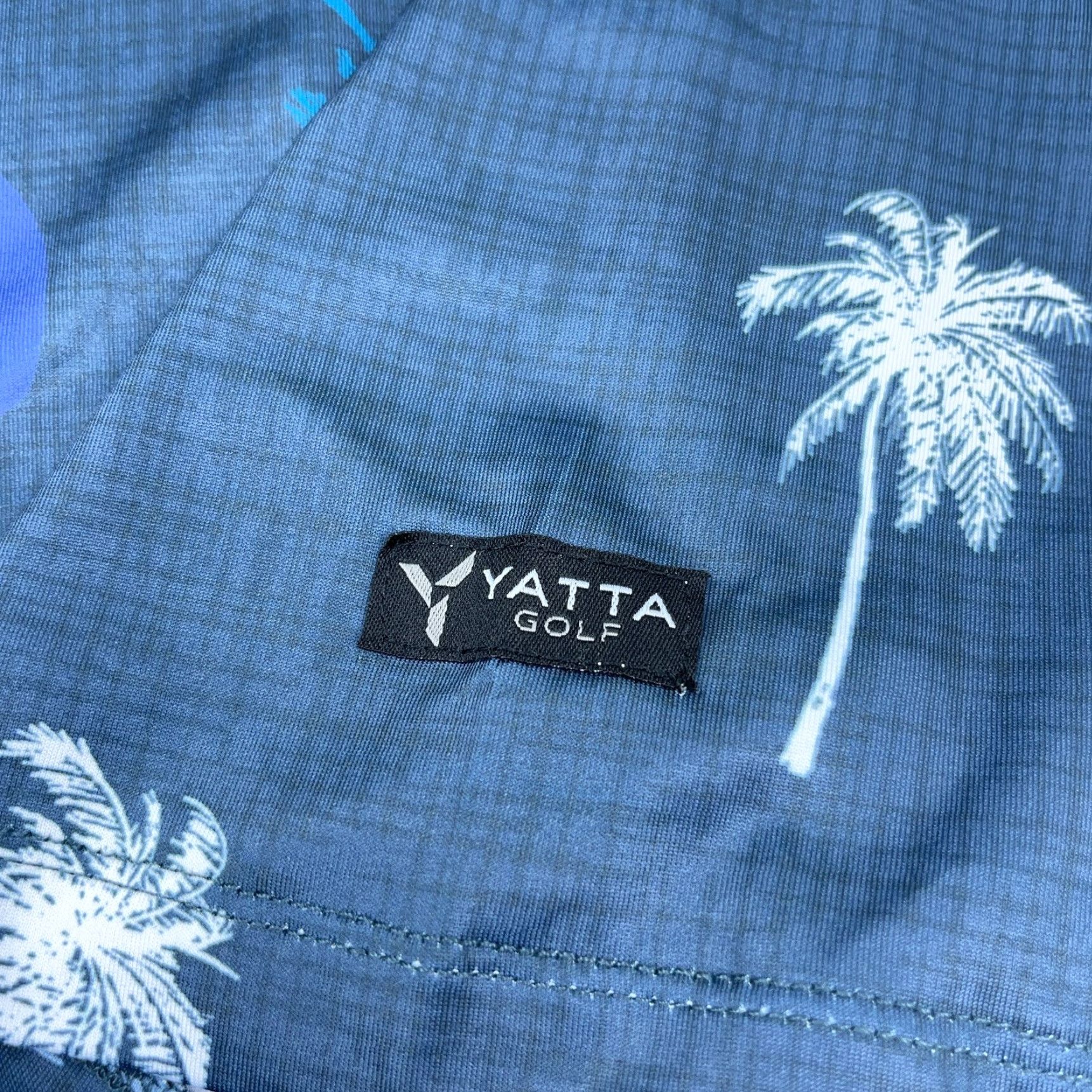 Vintage Yatta Golf Polo Shirt Men Large Blue Performance Quick Dry Shirt Polo Size US L / EU 52-54 / 3 - 3 Thumbnail