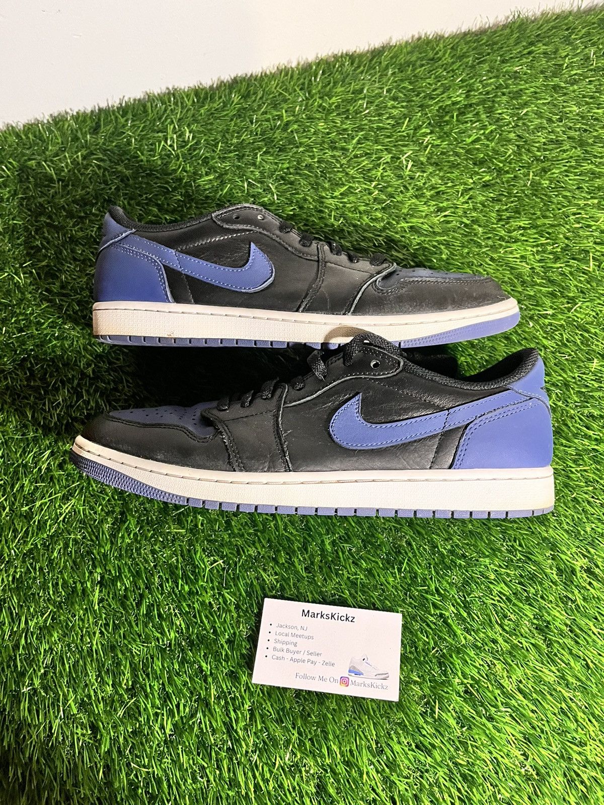 Jordan Brand × Nike jordan 1 low retro mystic navy size 11.5 Size US 11.5 / EU 44-45 - 5 Thumbnail