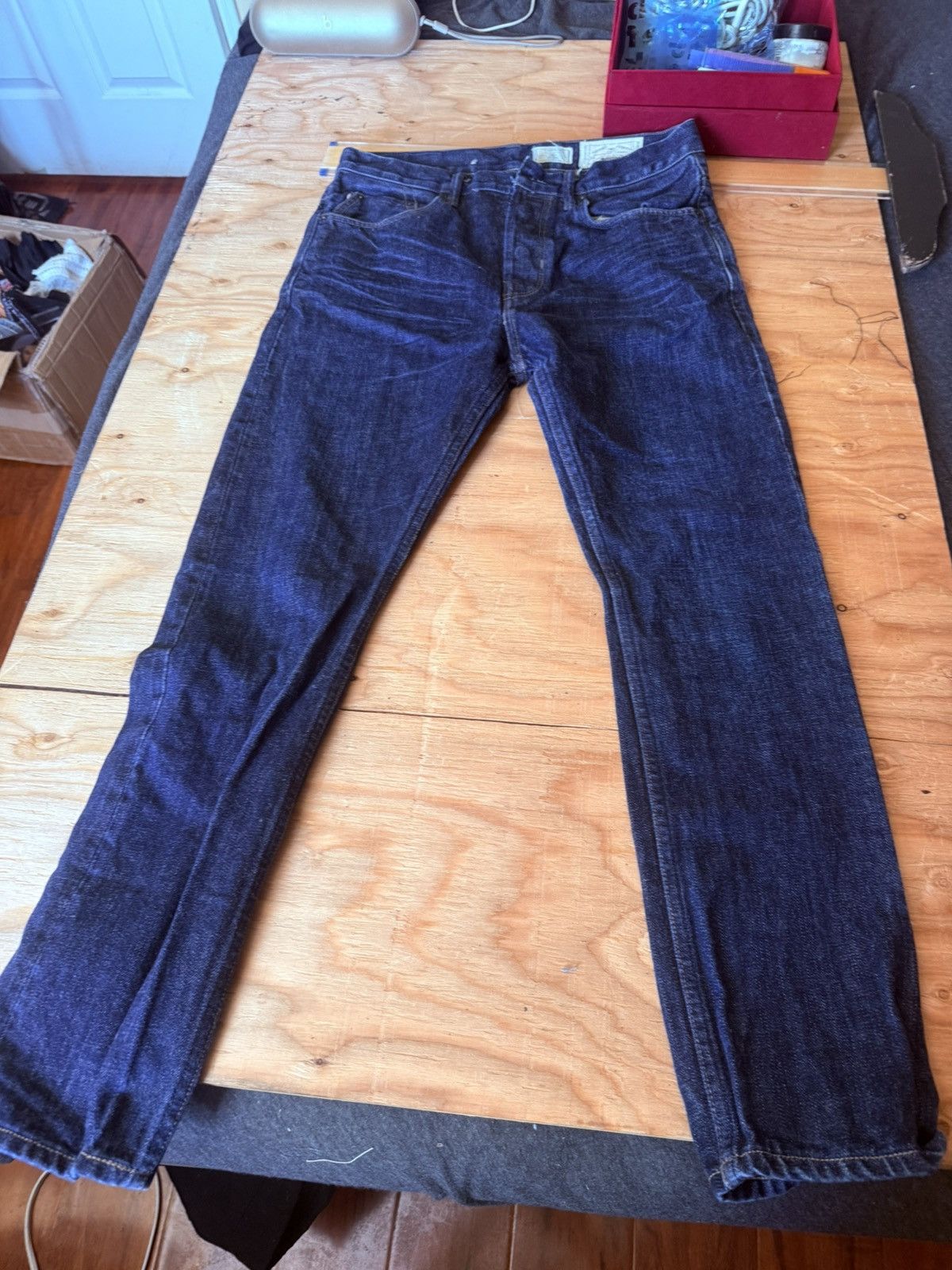 Allsaints Allsaints japanese fabric denim Size US 28 / EU 44 - 1 Thumbnail