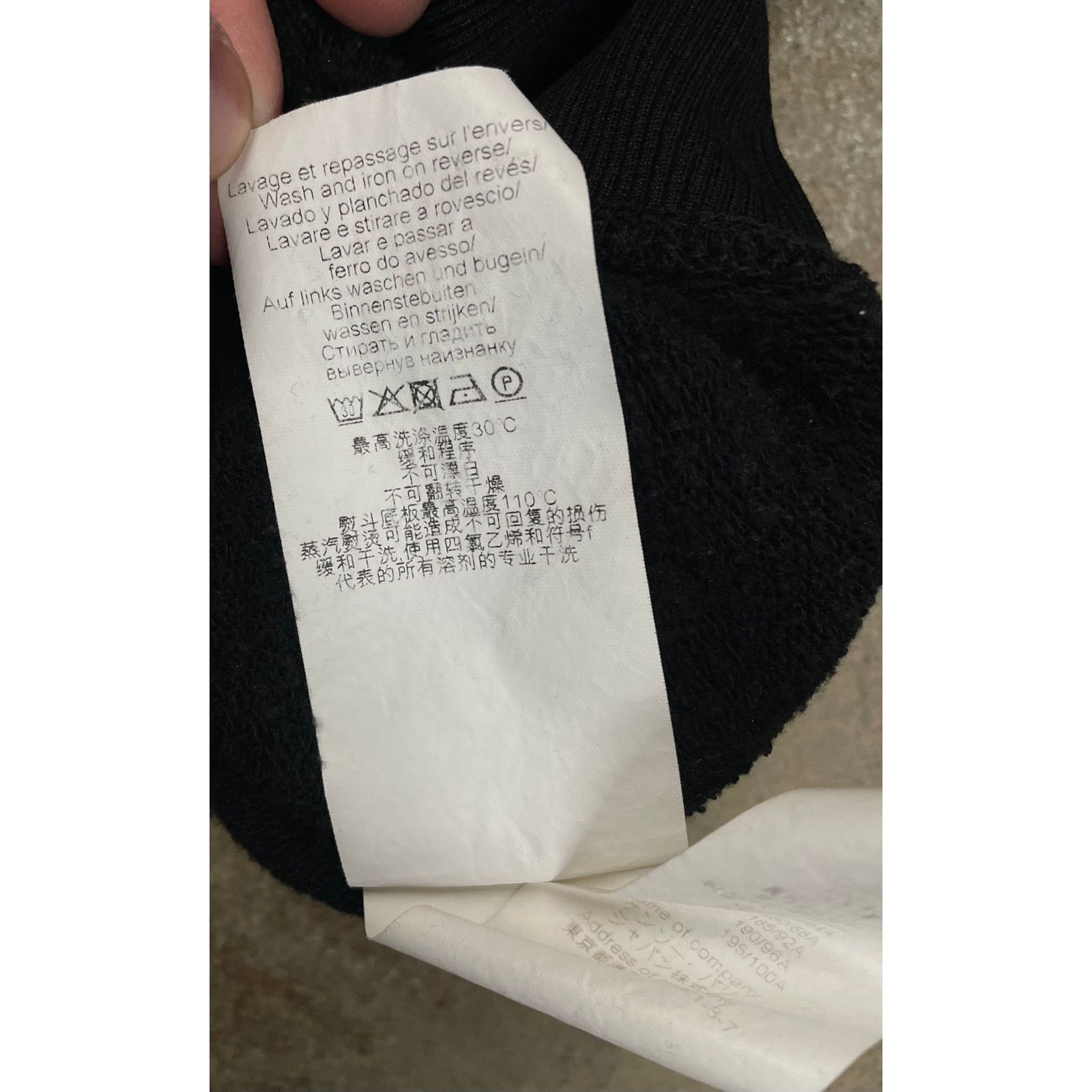 Kenzo Kenzo Crewneck Black Maroon Used XXL (Fits XL) Size US XL / EU 56 / 4 - 4 Thumbnail