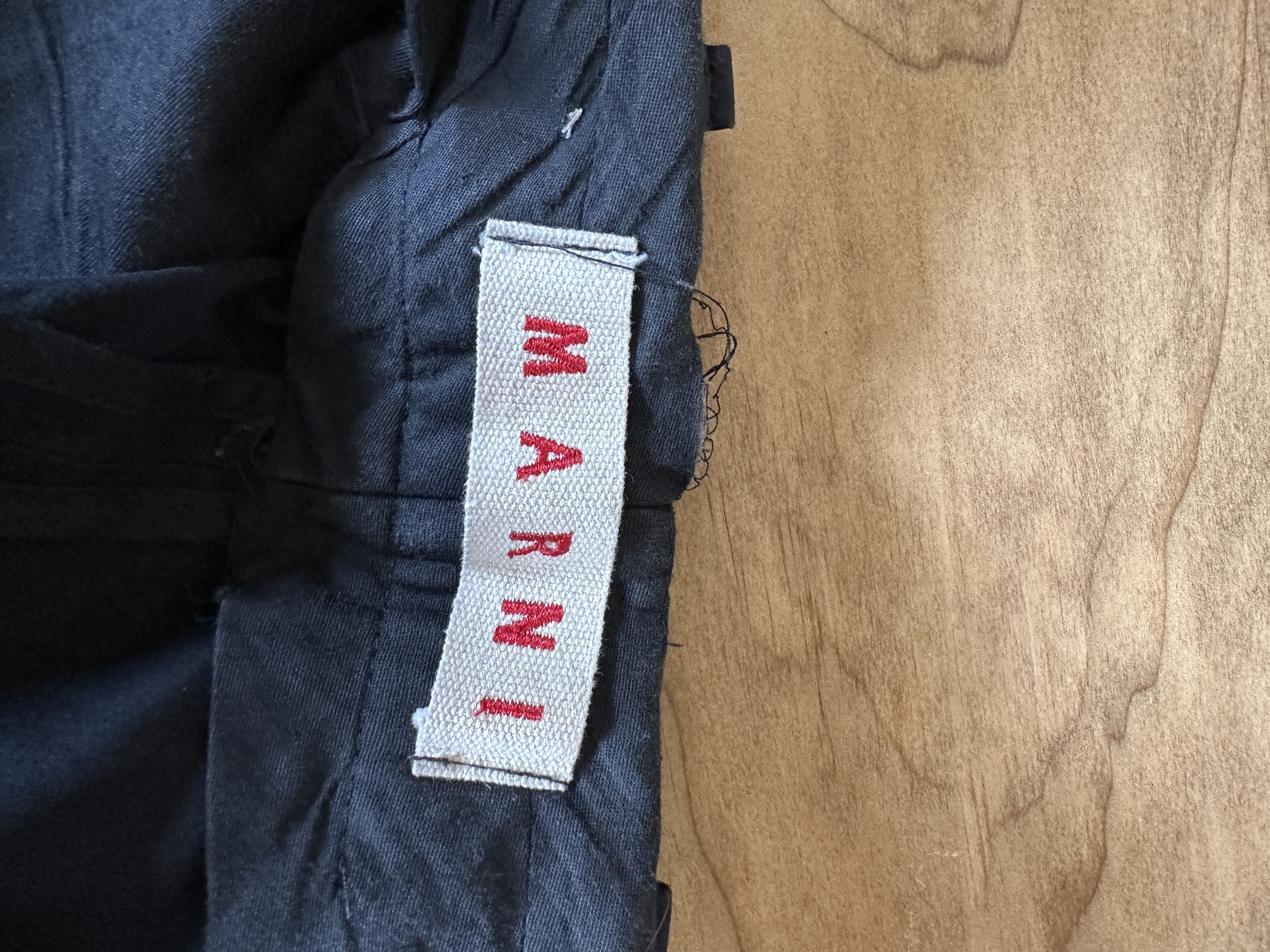 Marni Marni Straight Leg Trousers Size US 32 / EU 48 - 7 Thumbnail