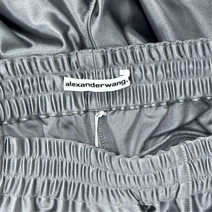 Alexander Wang Alexander Wang Gray Elastic Waist Casual Pants - Size 28" / US 6 / IT 42 - 6 Thumbnail