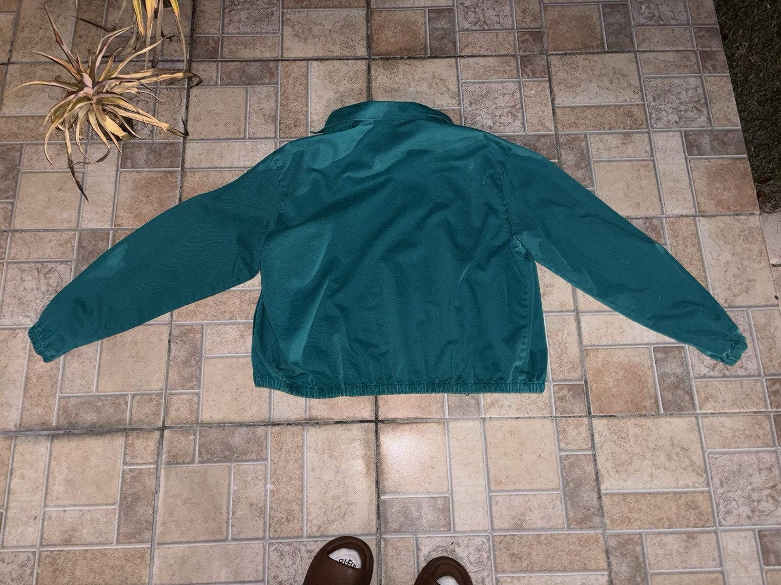 Abercrombie & Fitch VINTAGE 80’s Ambercombie Jacket In Teal W/ Purple Accents Size US L / EU 52-54 / 3 - 4 Thumbnail