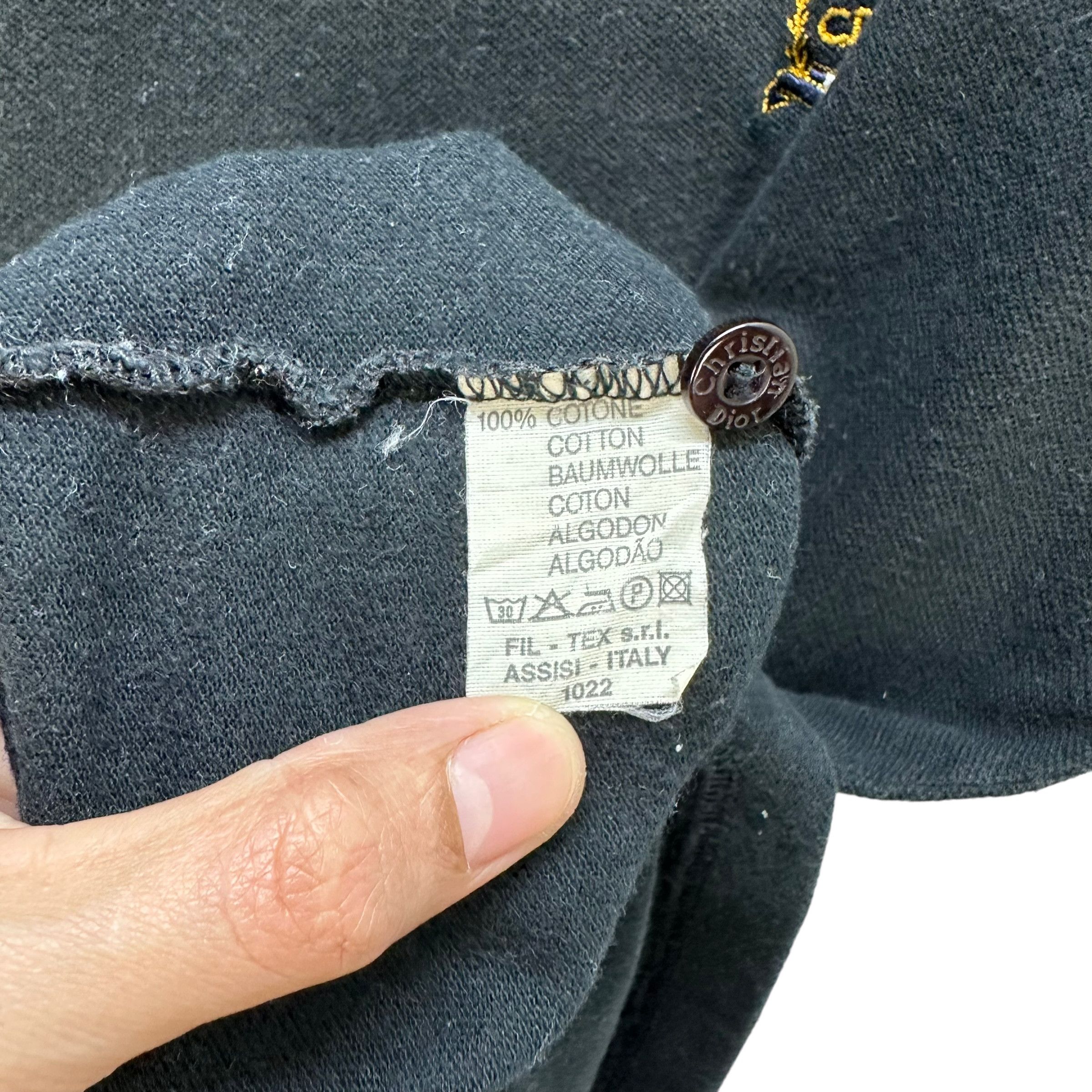 Christian Dior Monsieur CHRISTIAN DIOR EMBROIDERY SMALL LOGO POLOS #9102-56 Size US M / EU 48-50 / 2 - 9 Thumbnail