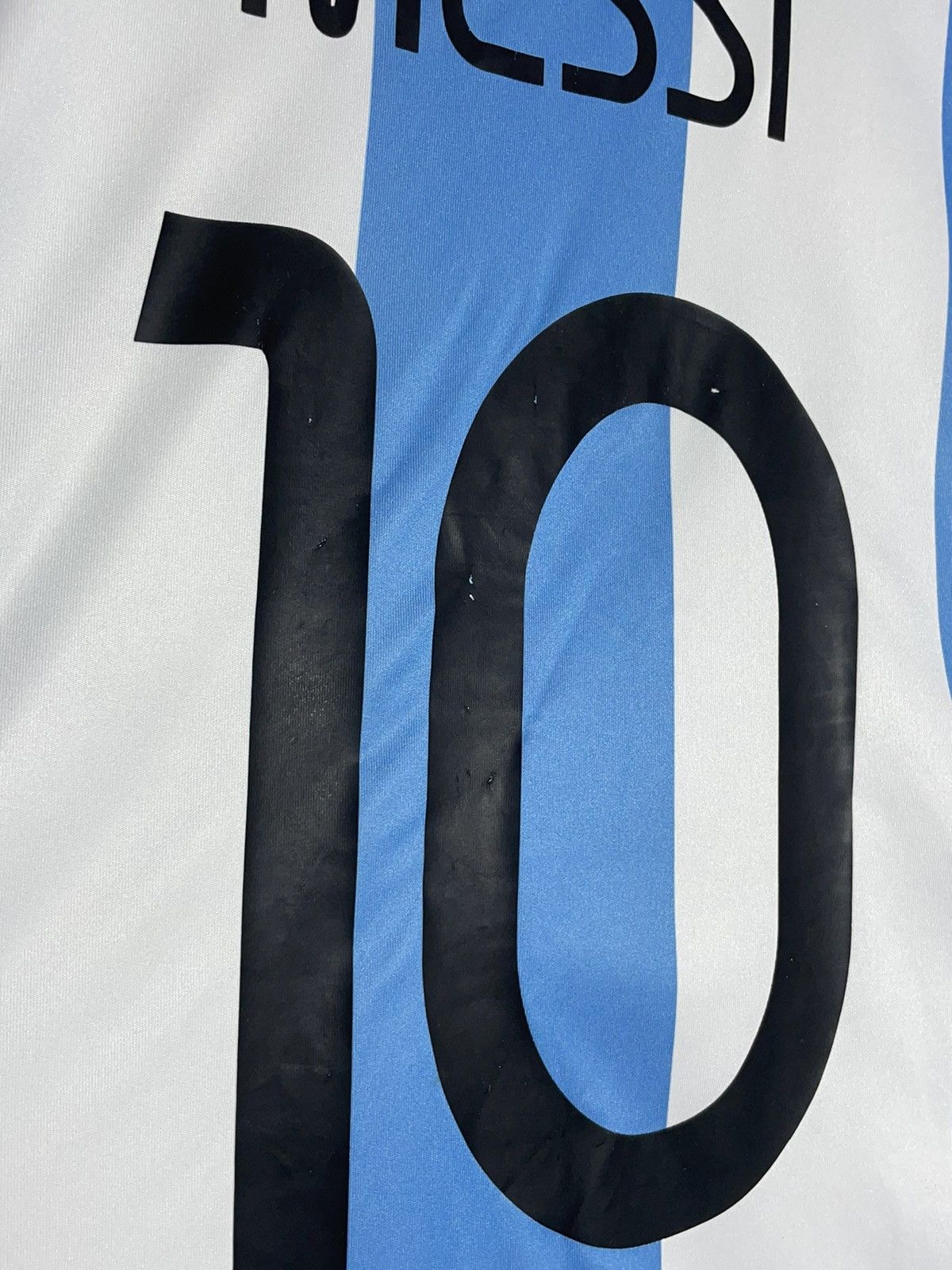 Adidas #10 Messi National Team Argentina Adidas 2011 Football Shirt Size US L / EU 52-54 / 3 - 14 Thumbnail