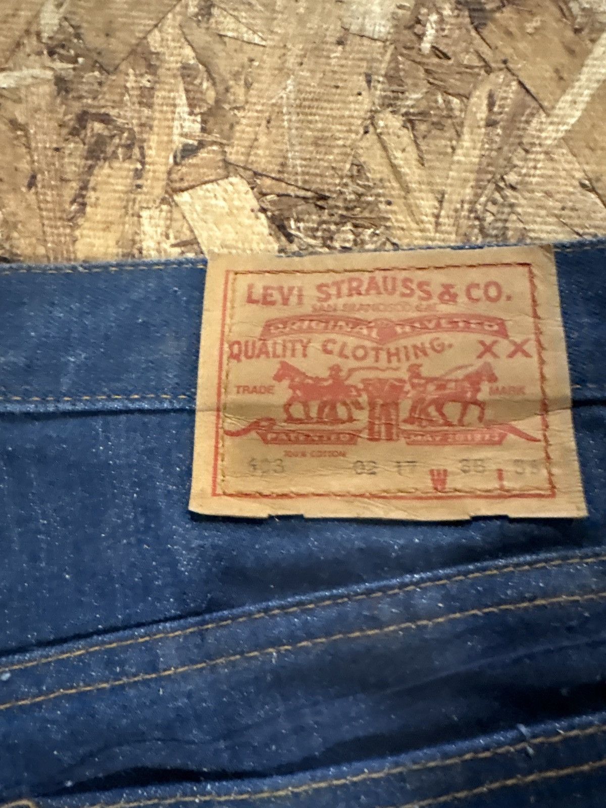 Levi's 1978 Levi’s 505 Vintage Jeans – Unworn Deadstock Size US 38 / EU 54 - 1 Thumbnail