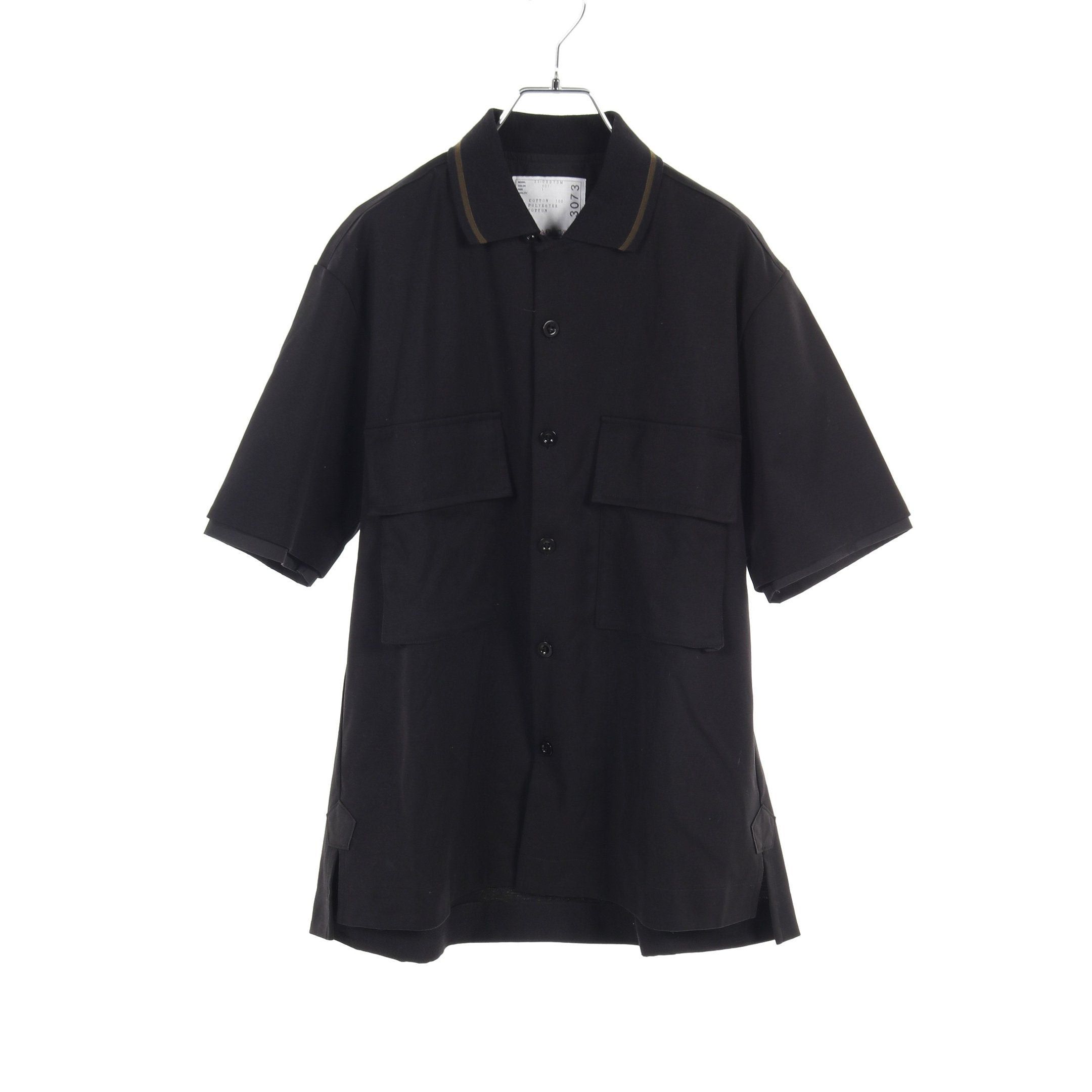 Cotton Jersey Shirt Shirt Cotton Black