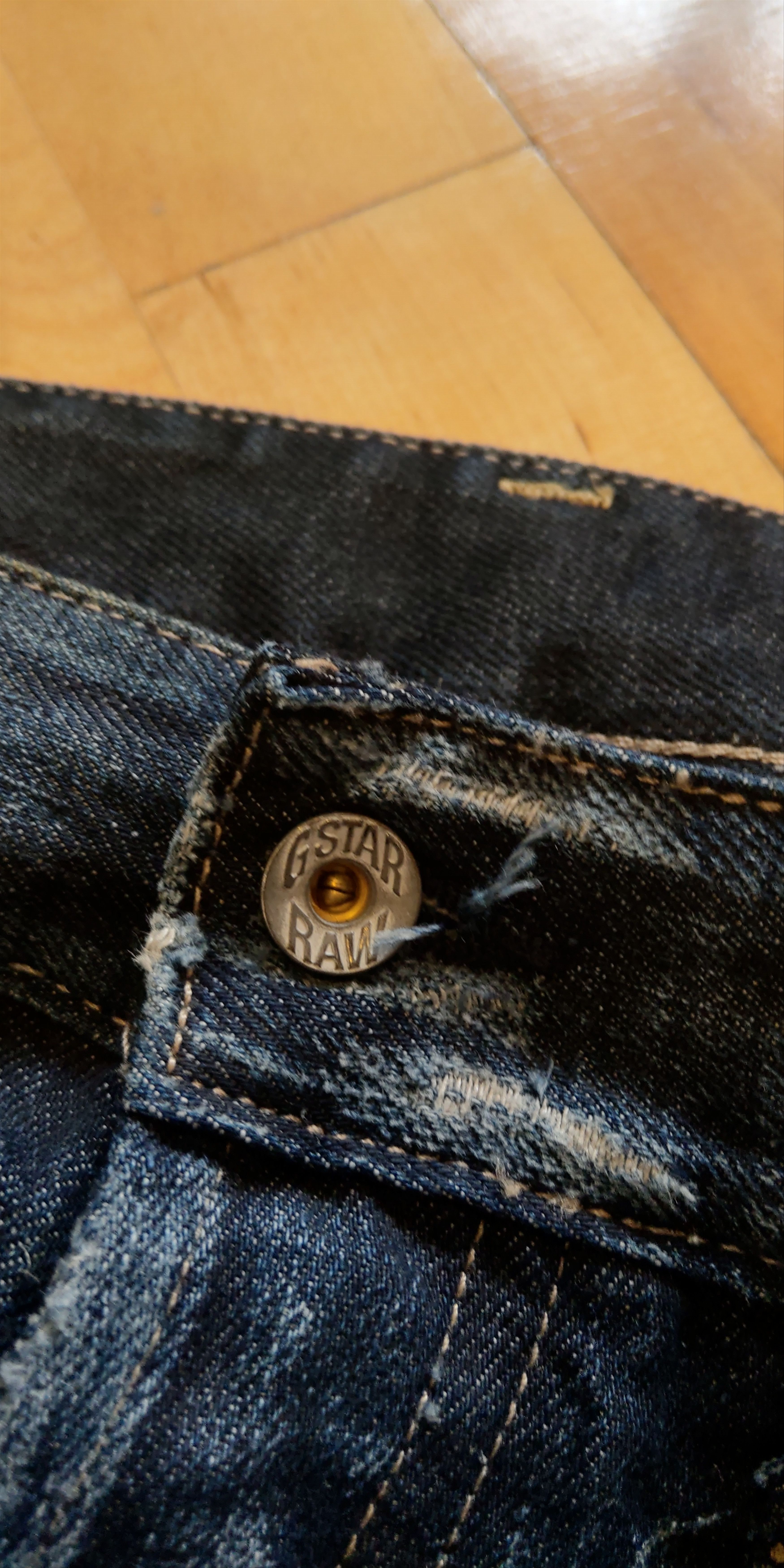 G-Star Stacked Mid Skinny Pants Flared Alt Neo Denim 3301 Size US 33 - 11 Thumbnail