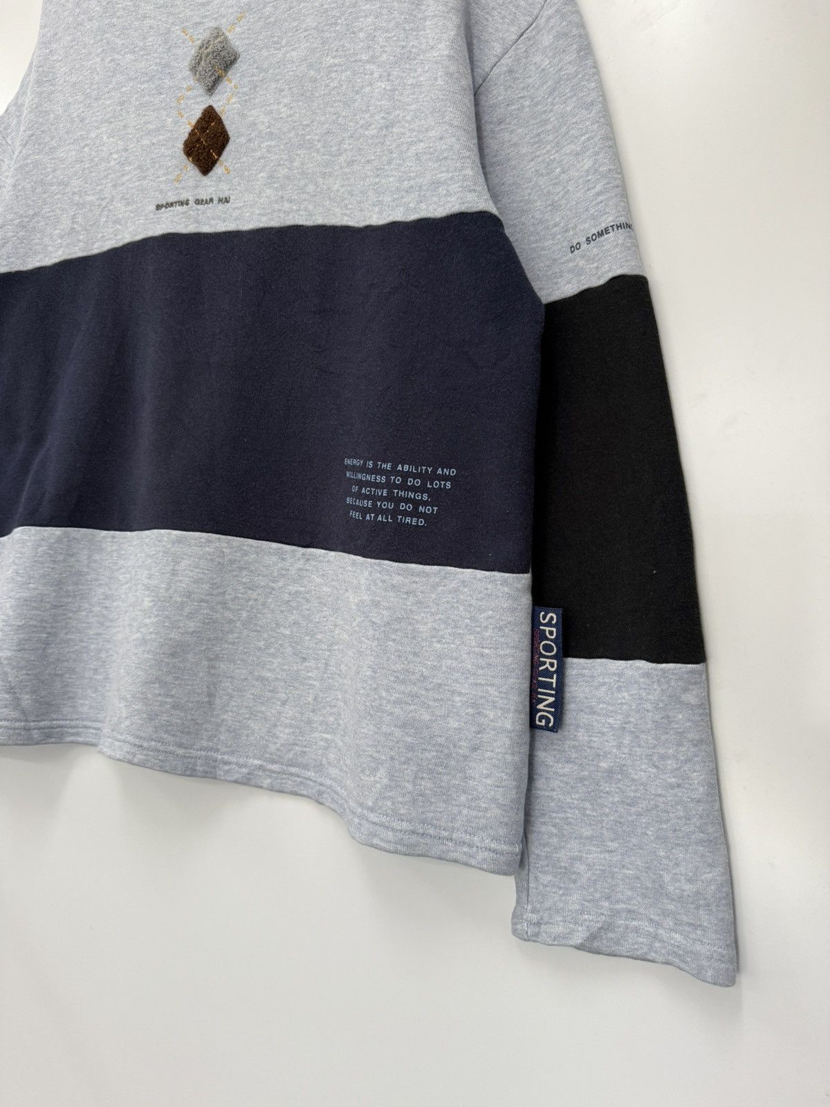 Hai Sporting Gear 🔥 HAI SPORTING GEAR ISSEY MIYAKE ROUNDNECK SWEATSHIRT - M Size US M / EU 48-50 / 2 - 2 Thumbnail