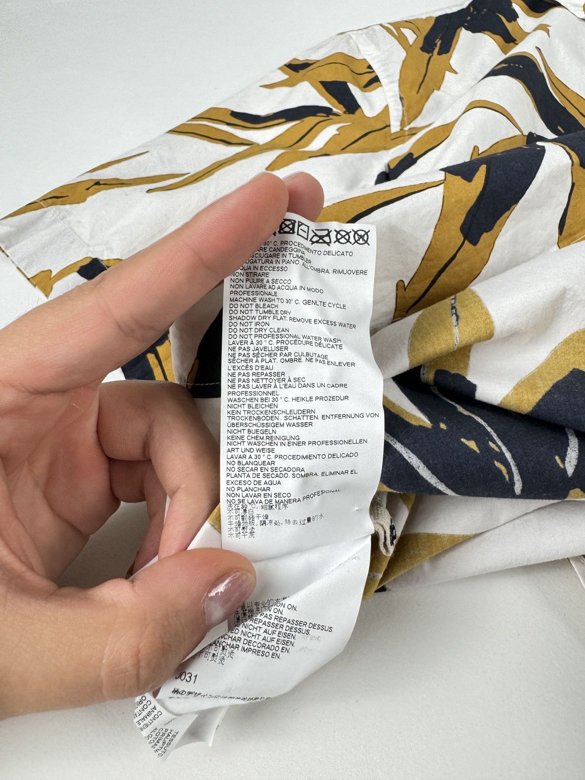 Marni Marni Printed Button Up Shirt Size US S / EU 44-46 / 1 - 10 Thumbnail