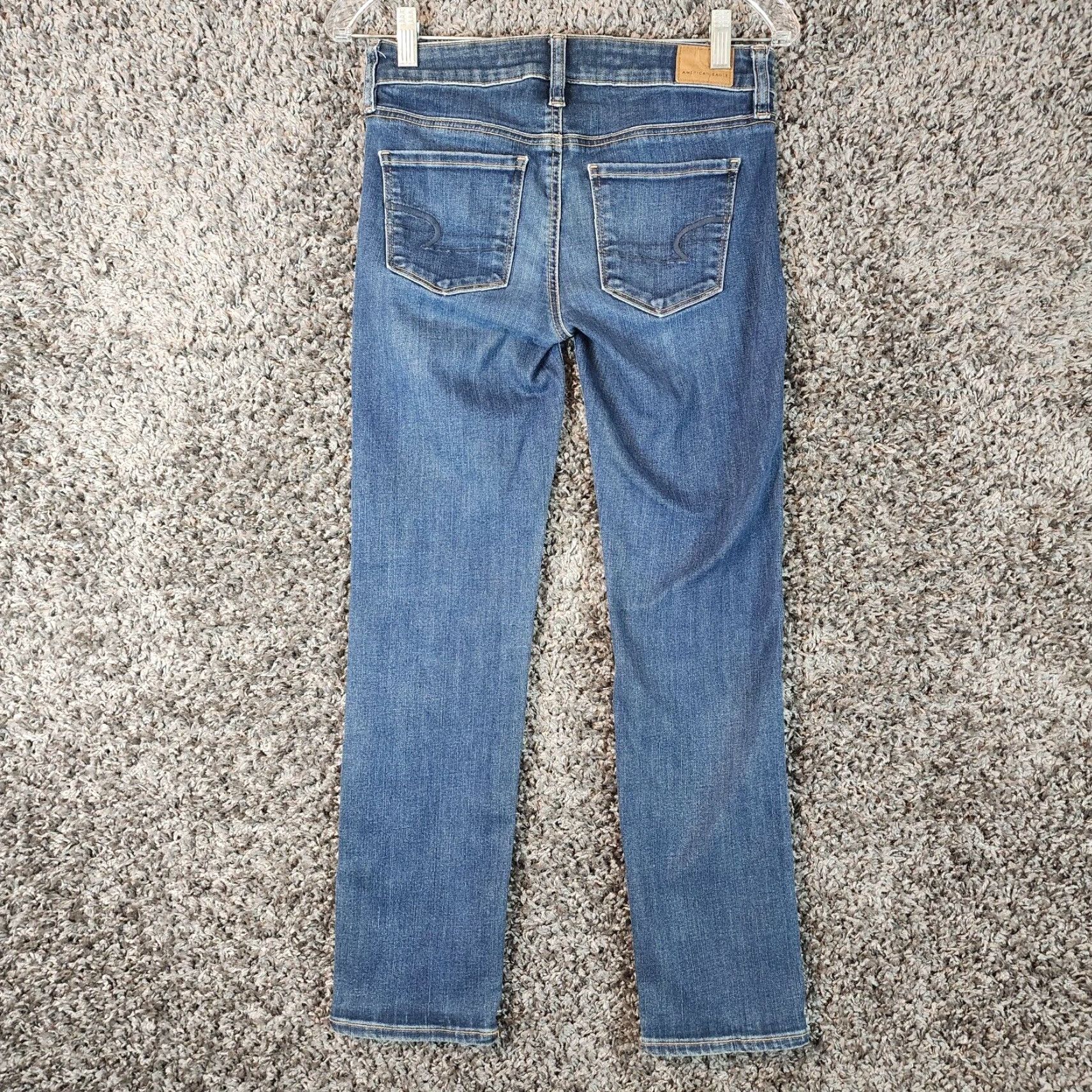 American Eagle Outfitters American Eagle Skinny Distressed Blue Jeans Womens Size 2 Short Size 26" / US 2 / IT 38 - 7 Thumbnail
