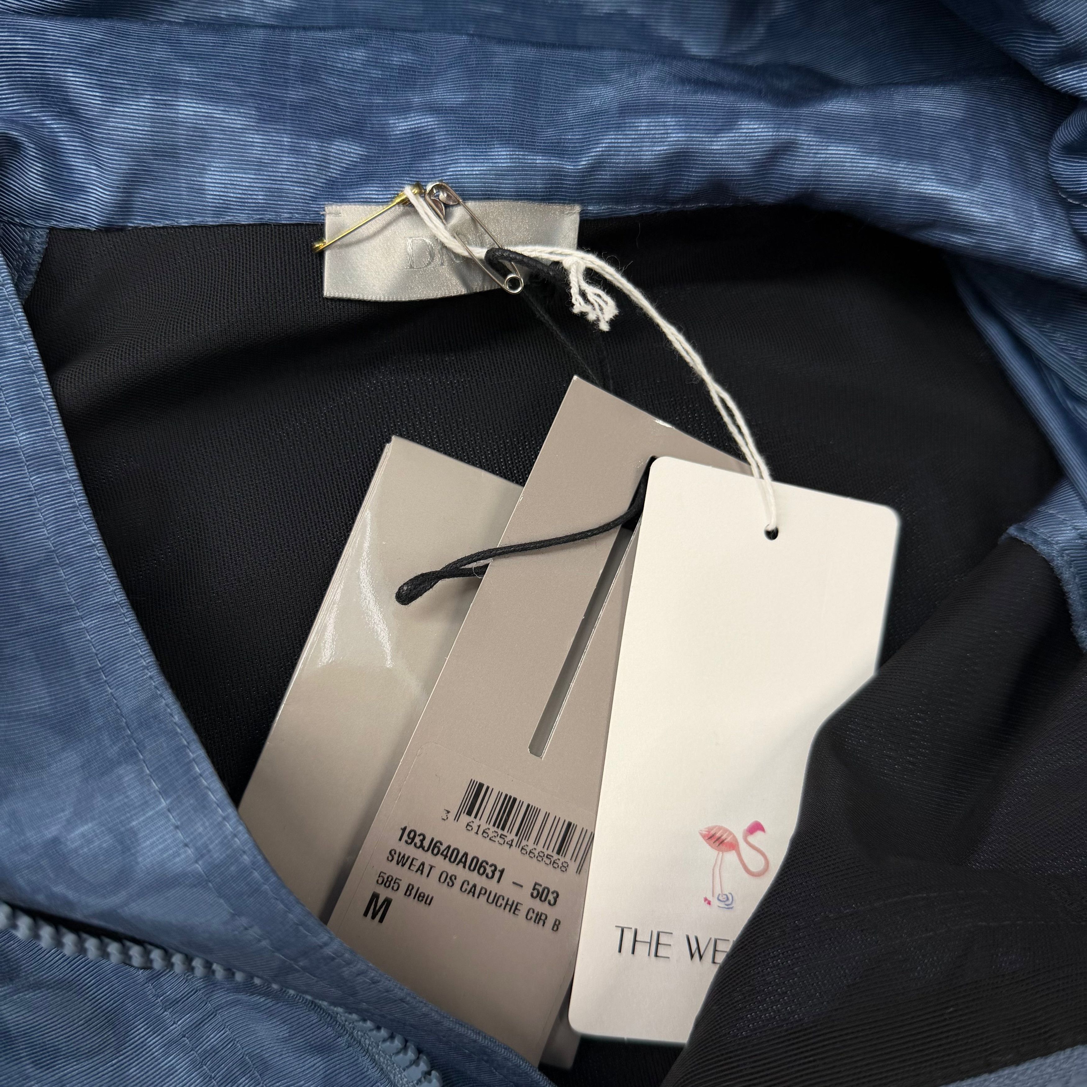 Dior Dior Oblique Hooded Anorak Blue/Black M Size US M / EU 48-50 / 2 - 5 Thumbnail