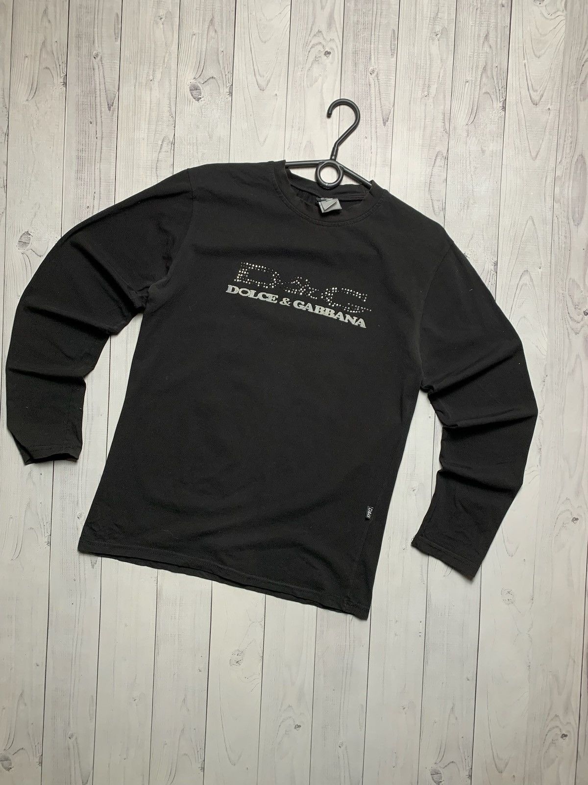 Vintage Vintage Dolce gabbana long sleeve size S/M logo Size US M / EU 48-50 / 2 - 1 Thumbnail