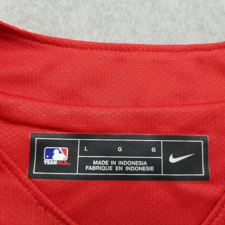 Nike Los Angeles Anaheim Angels Jersey Men Large Red Henley 11 Size US L / EU 52-54 / 3 - 5 Thumbnail