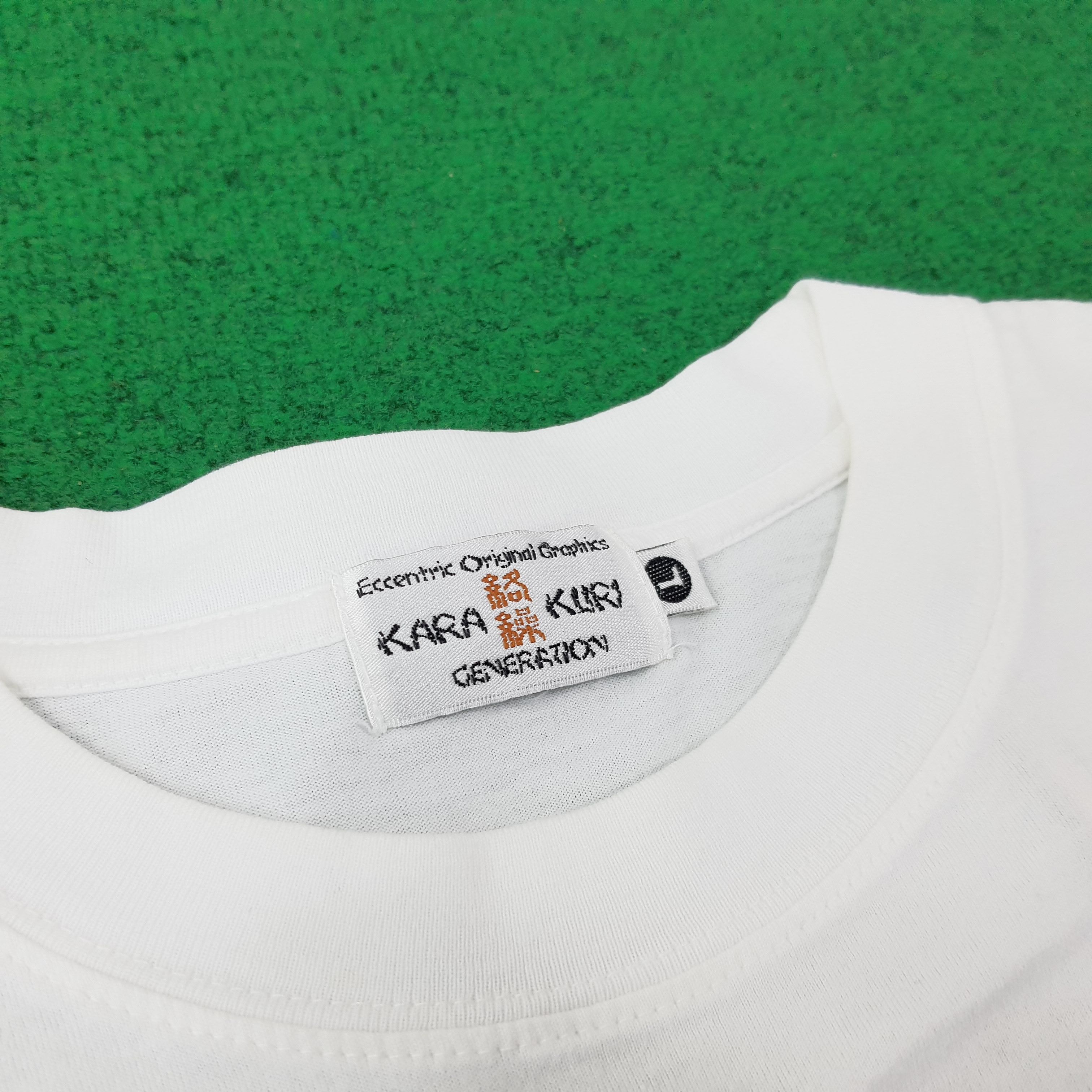 Karakuri Tamashii Vintage Kara Kuri Generation Embroidery Tshirt C259N78 Size US L / EU 52-54 / 3 - 5 Thumbnail