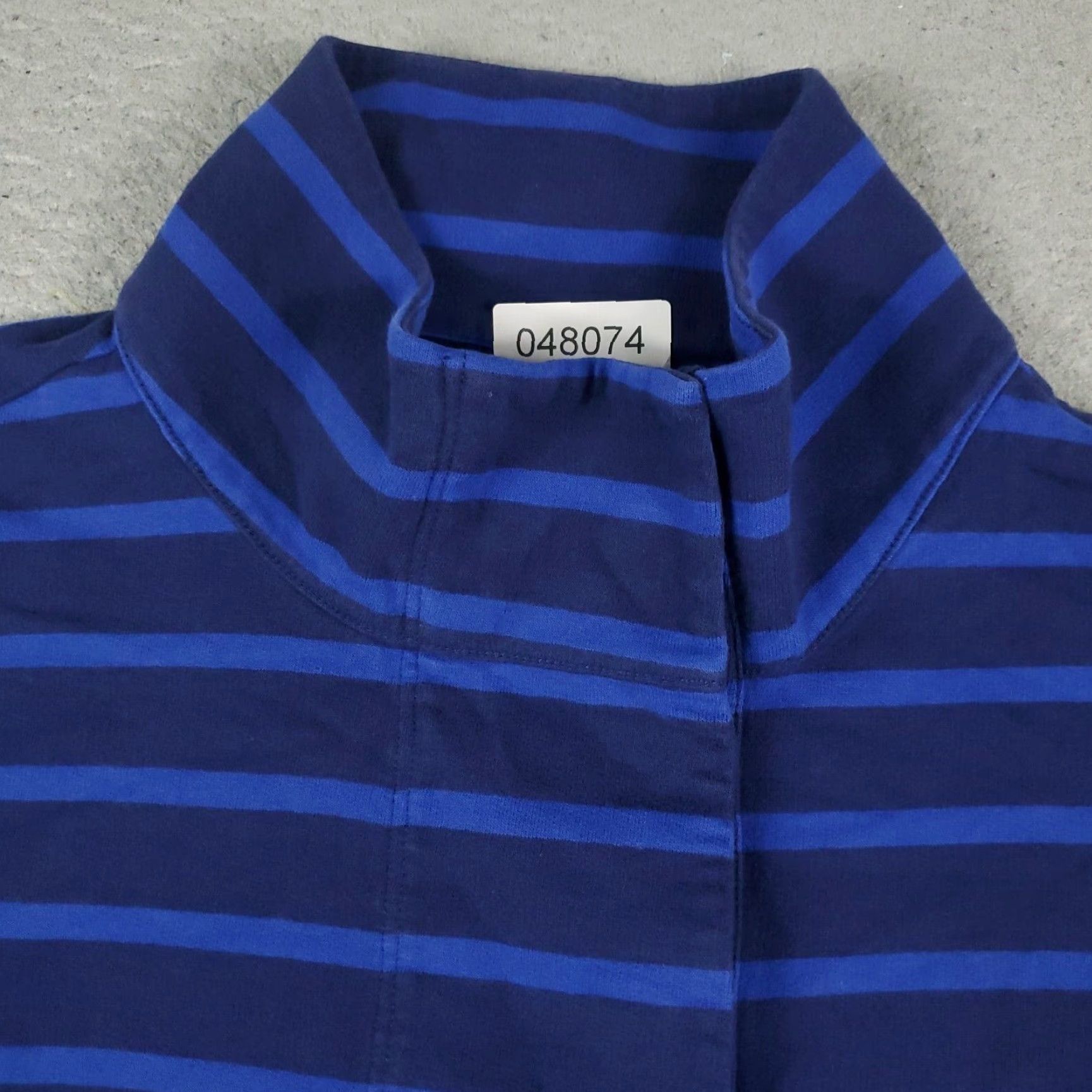 Tommy Bahama Tommy Bahama Sweater Womens Size Medium Blue Striped Pullover Long Sleeve Size M / US 6-8 / IT 42-44 - 2 Thumbnail