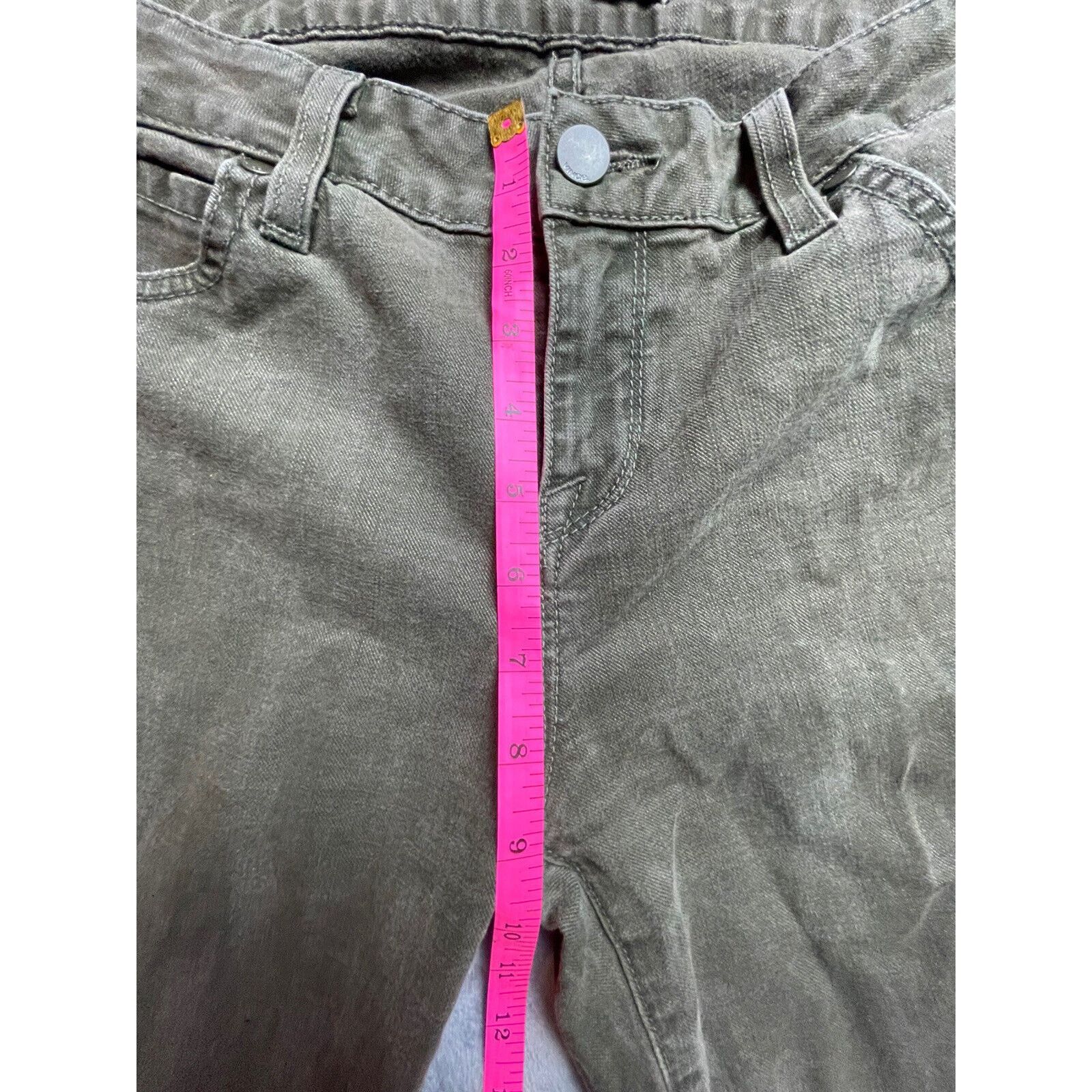 Vince Vince Jeans Womens 30 Green Denim Made in USA Slim Size 30" / US 8 / IT 44 - 7 Thumbnail
