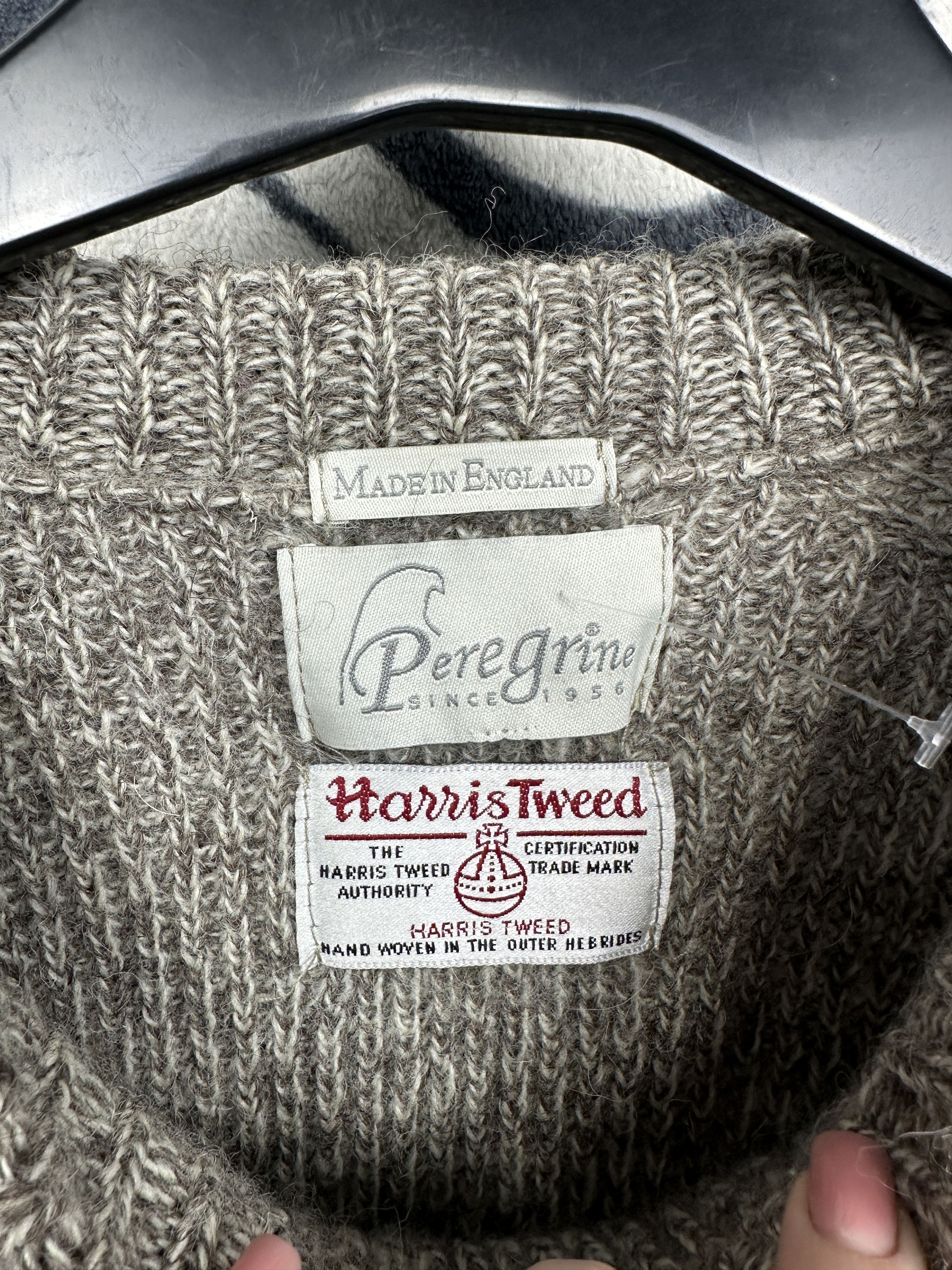 Harris Tweed Peregrine Harris Tweed Wool Knit Sweater Made In England Size S / US 4 / IT 40 - 3 Thumbnail