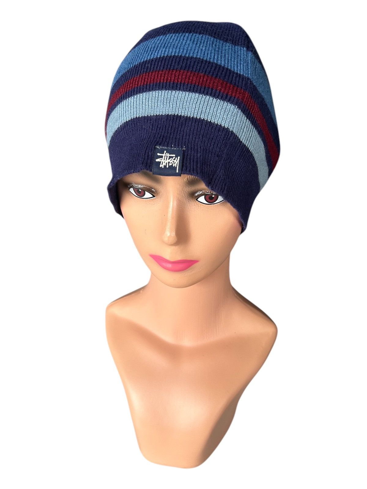 Stussy × Vintage Stussy Beanie Hats ☠️☠️ Size ONE SIZE - 2 Thumbnail