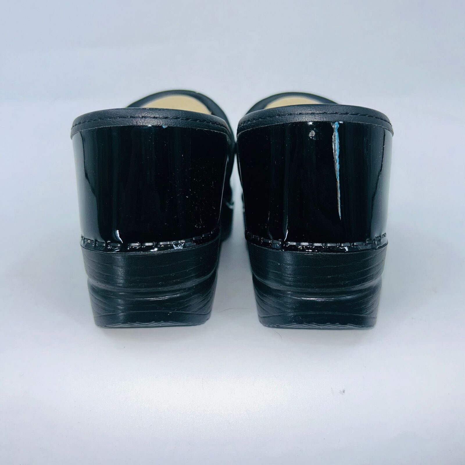 Dansko DANSKO WOMEN PROFESSIONAL LEATHER CLOGS BLACK Size 7.5-8B Size US 7.5 / IT 37.5 - 3 Thumbnail